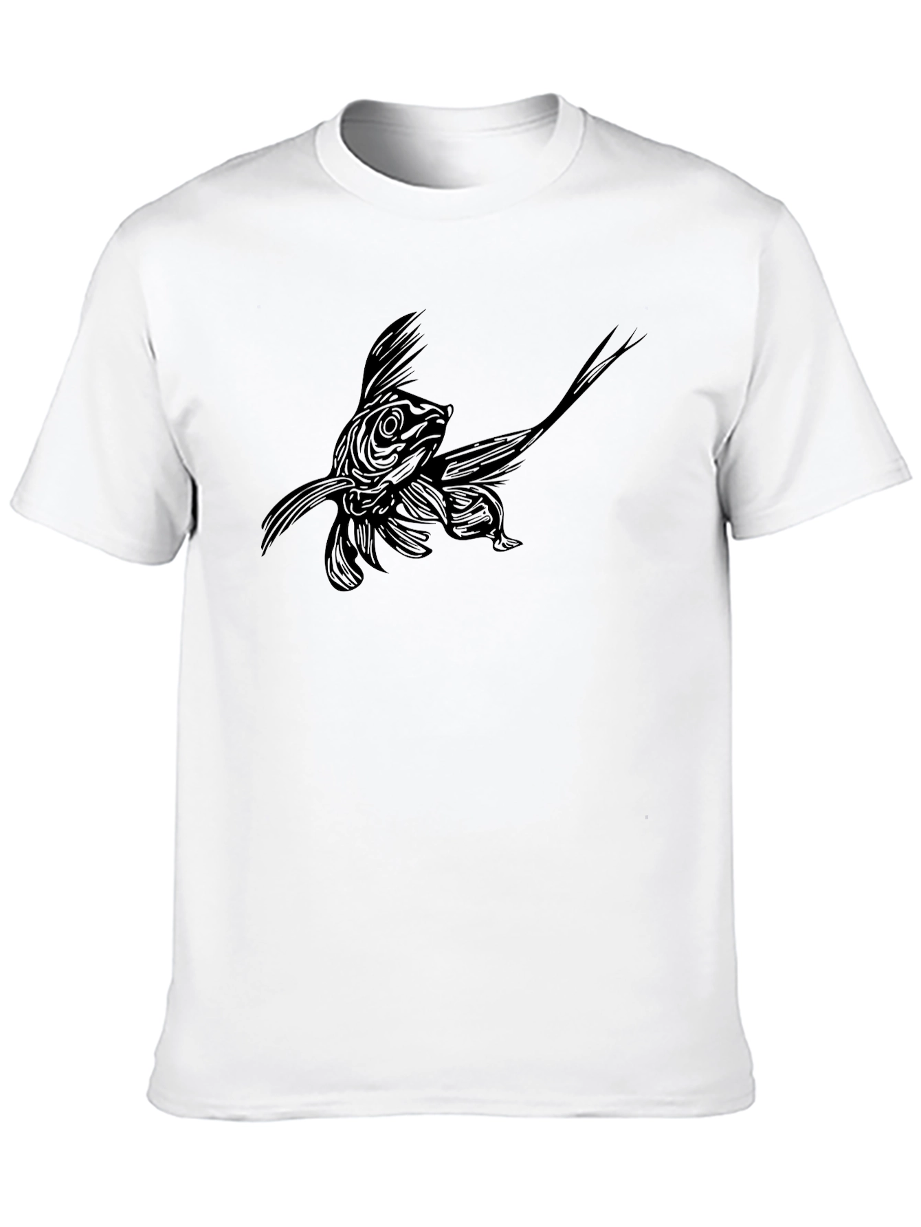 Black Fish Graphic T-Shirt