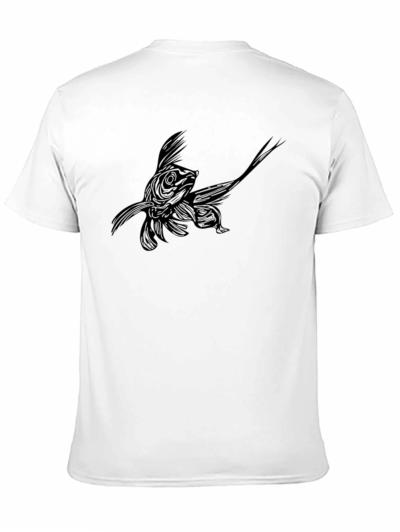 Black Fish Graphic T-Shirt