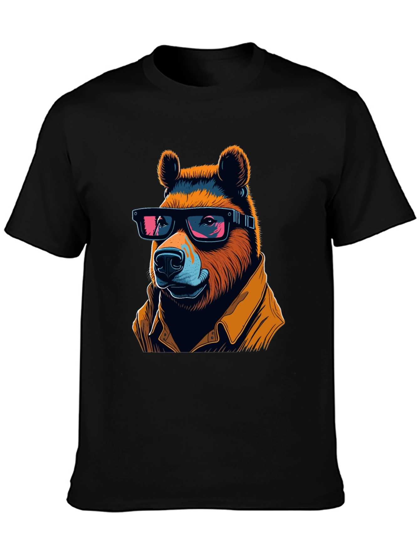 Cool Bear T-Shirt - Stylish Animal Graphic Tee