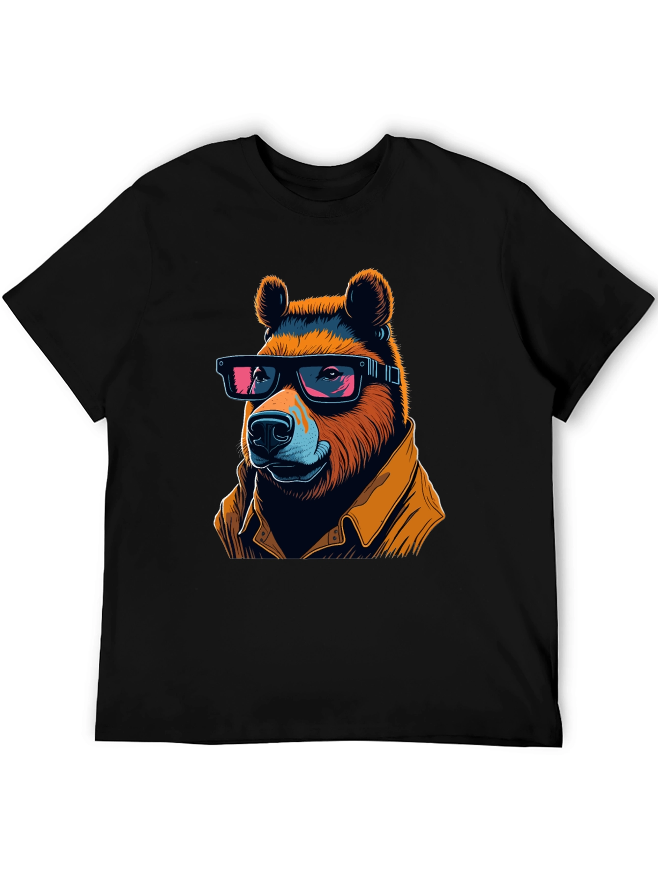 Cool Bear T-Shirt - Stylish Animal Graphic Tee