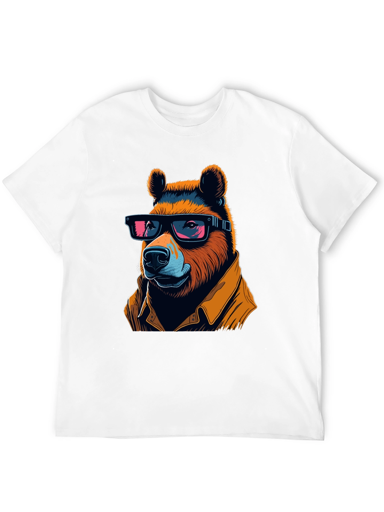 Cool Bear T-Shirt - Stylish Animal Graphic Tee