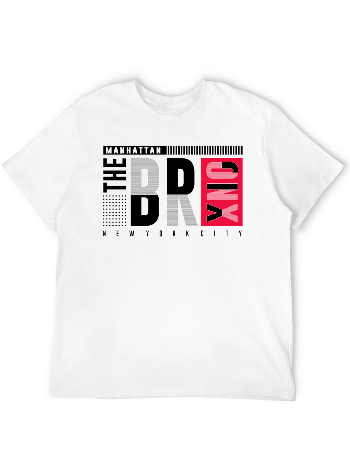 Manhattan Bronx NY City T-Shirt