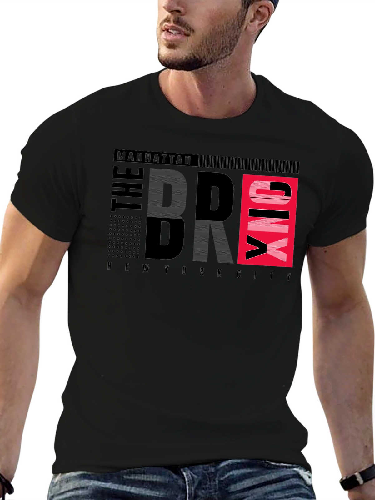 Manhattan Bronx NY City T-Shirt