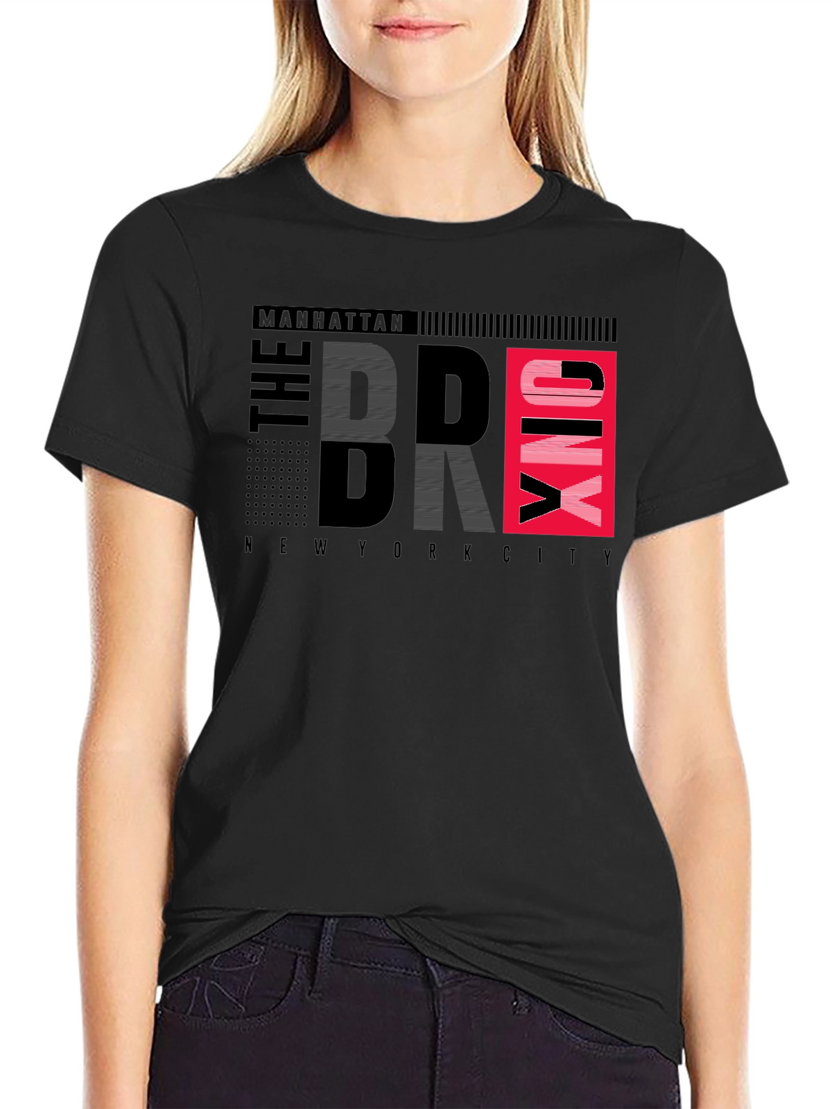 Manhattan Bronx NY City T-Shirt