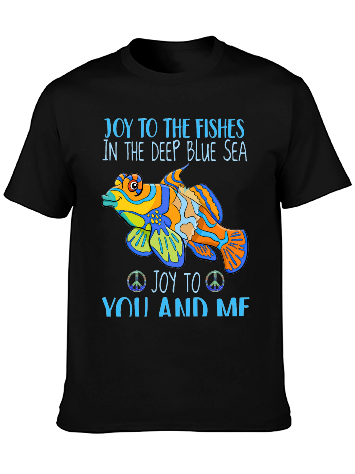 Joy to the Fishes Graphic T-Shirt