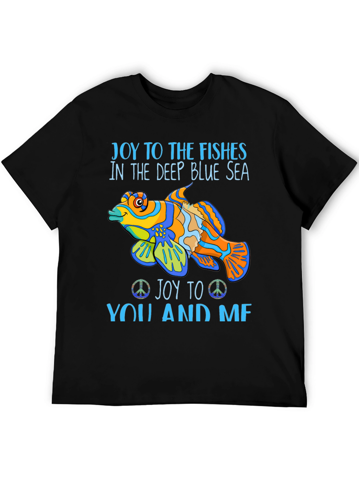 Joy to the Fishes Graphic T-Shirt