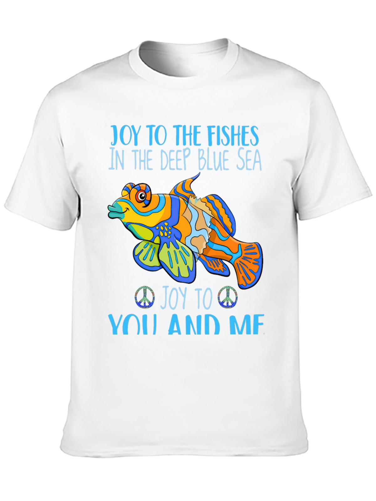 Joy to the Fishes Graphic T-Shirt
