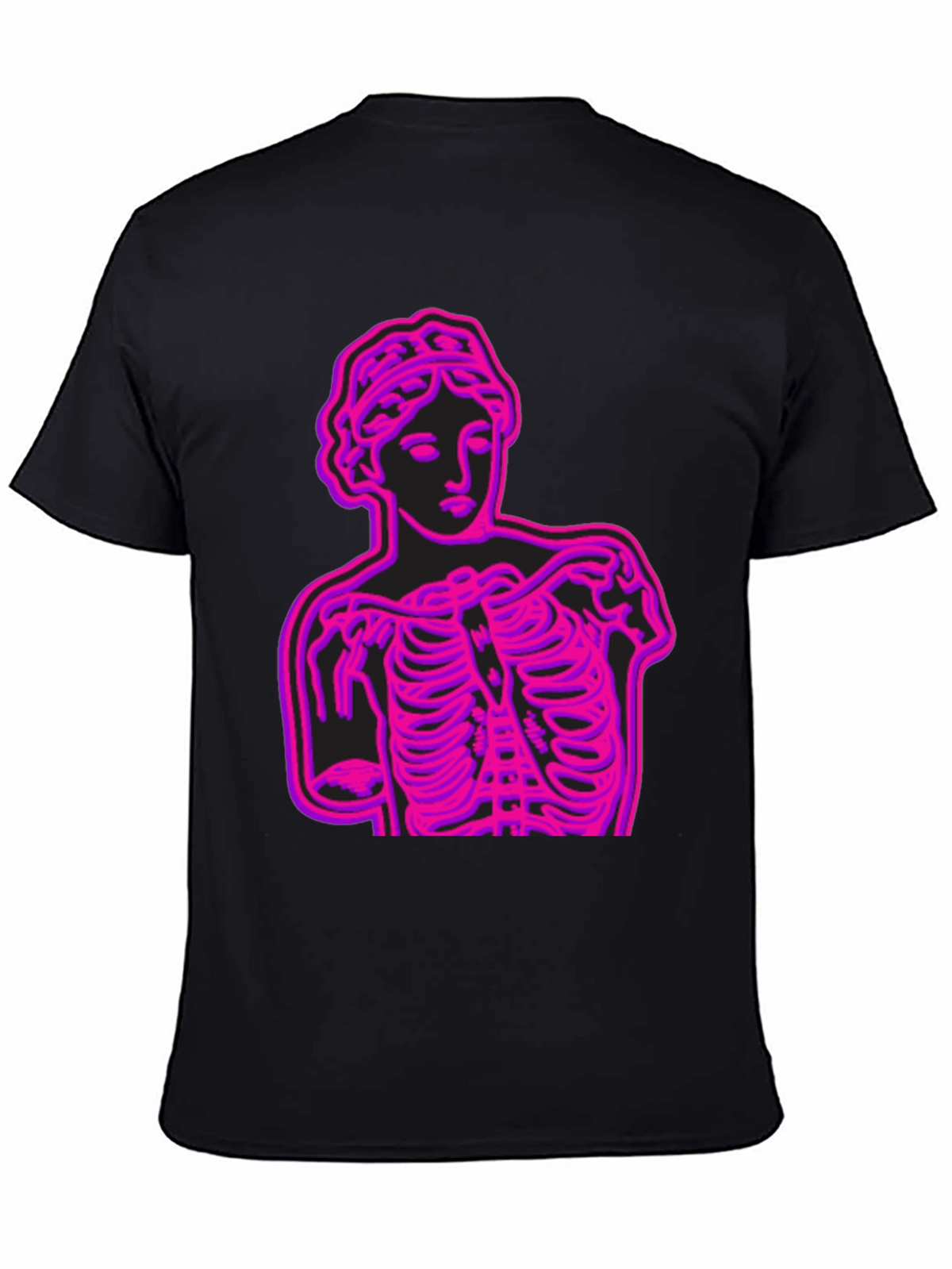 Neon Venus Ribcage Graphic Tee - Bold Streetwear