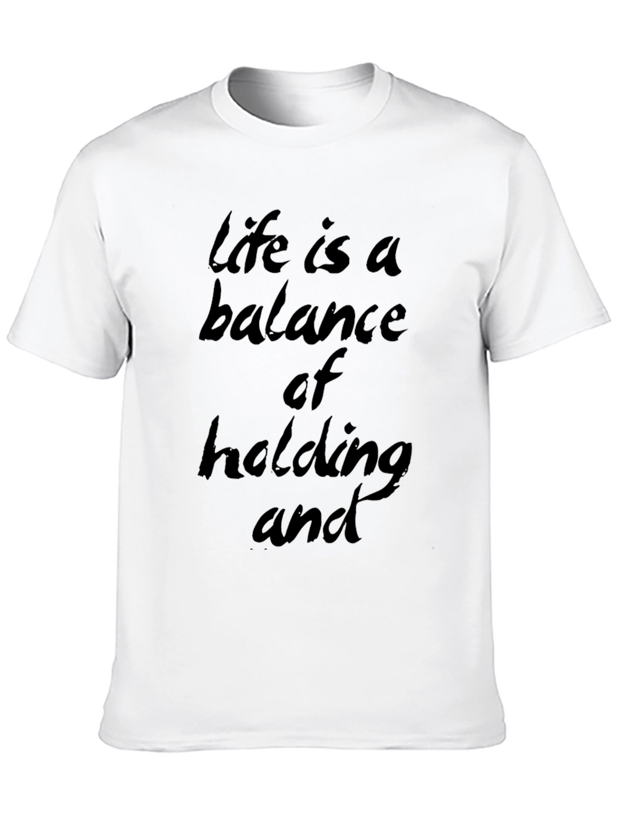Life Balance Crew Neck T-Shirt