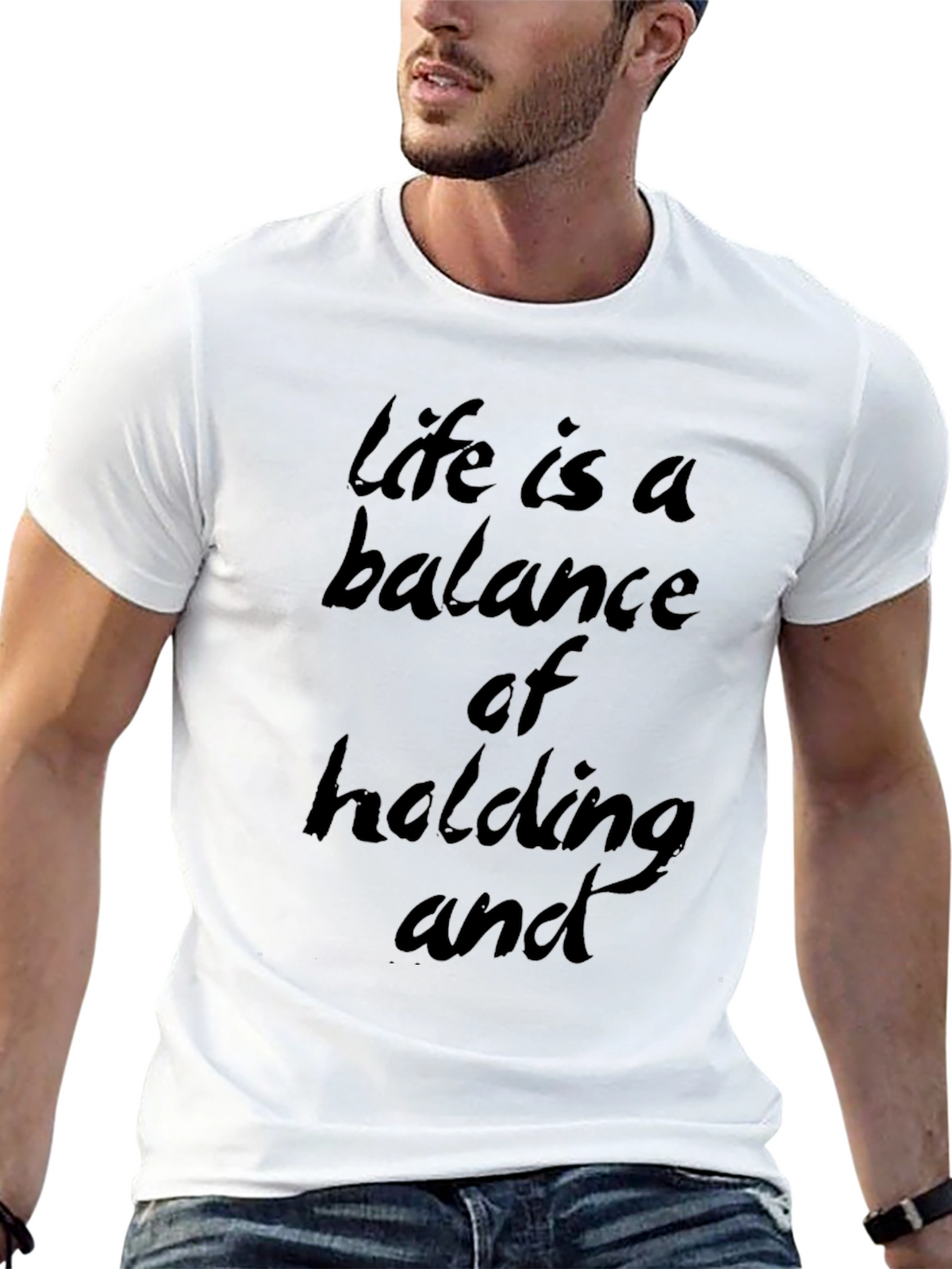 Life Balance Crew Neck T-Shirt
