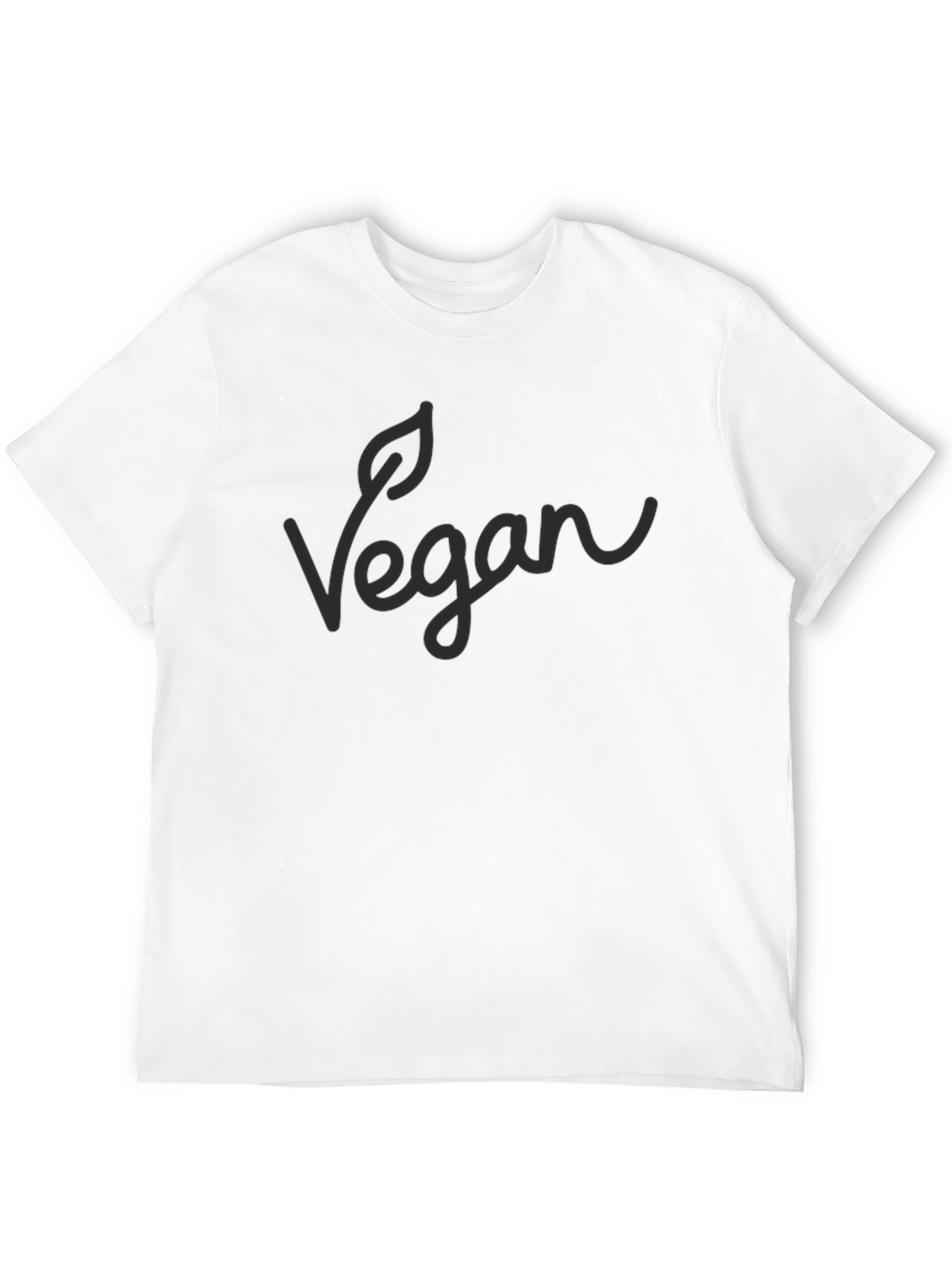Vegan Graphic Tee - Black T-Shirt