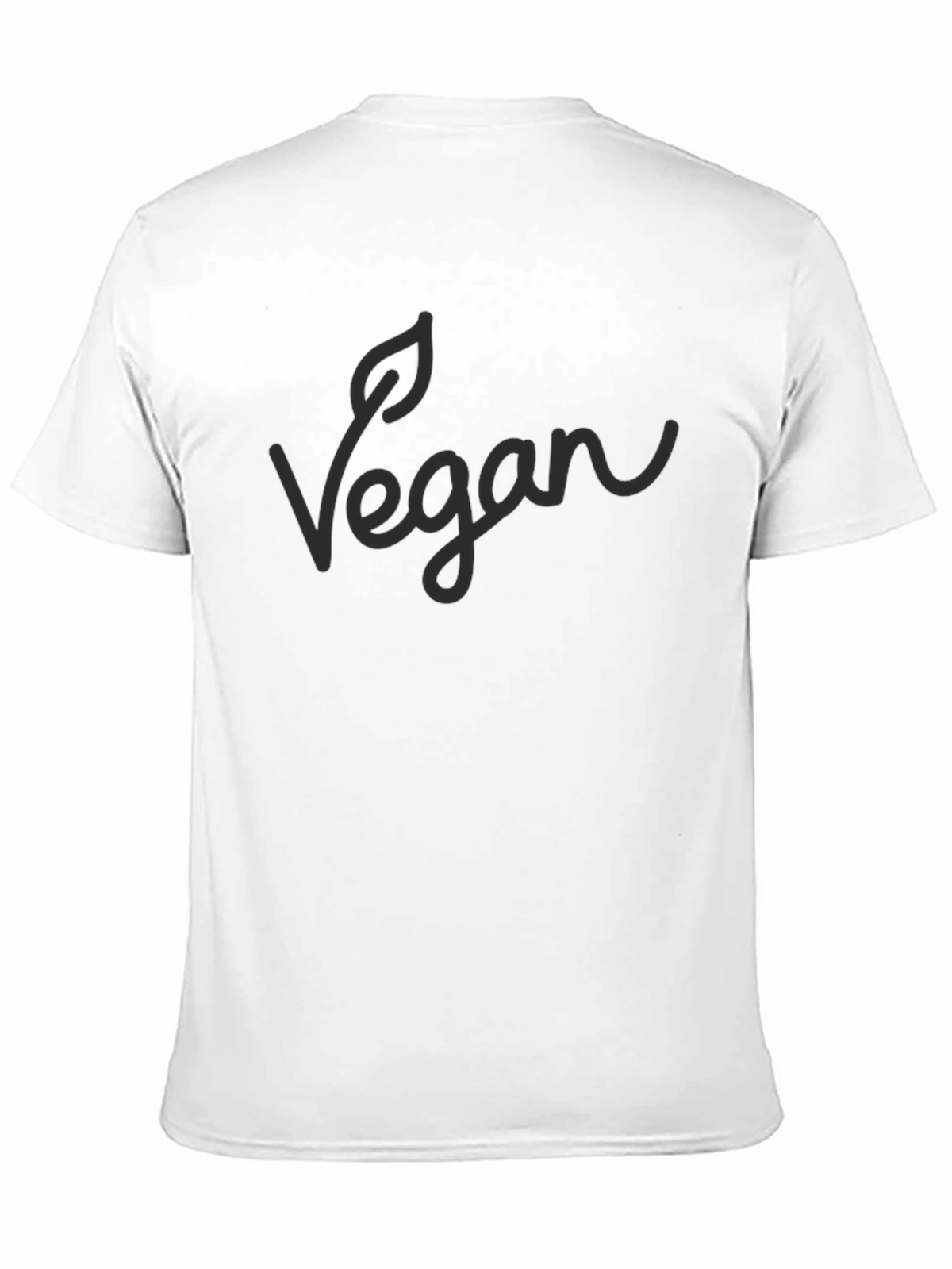 Vegan Graphic Tee - Black T-Shirt