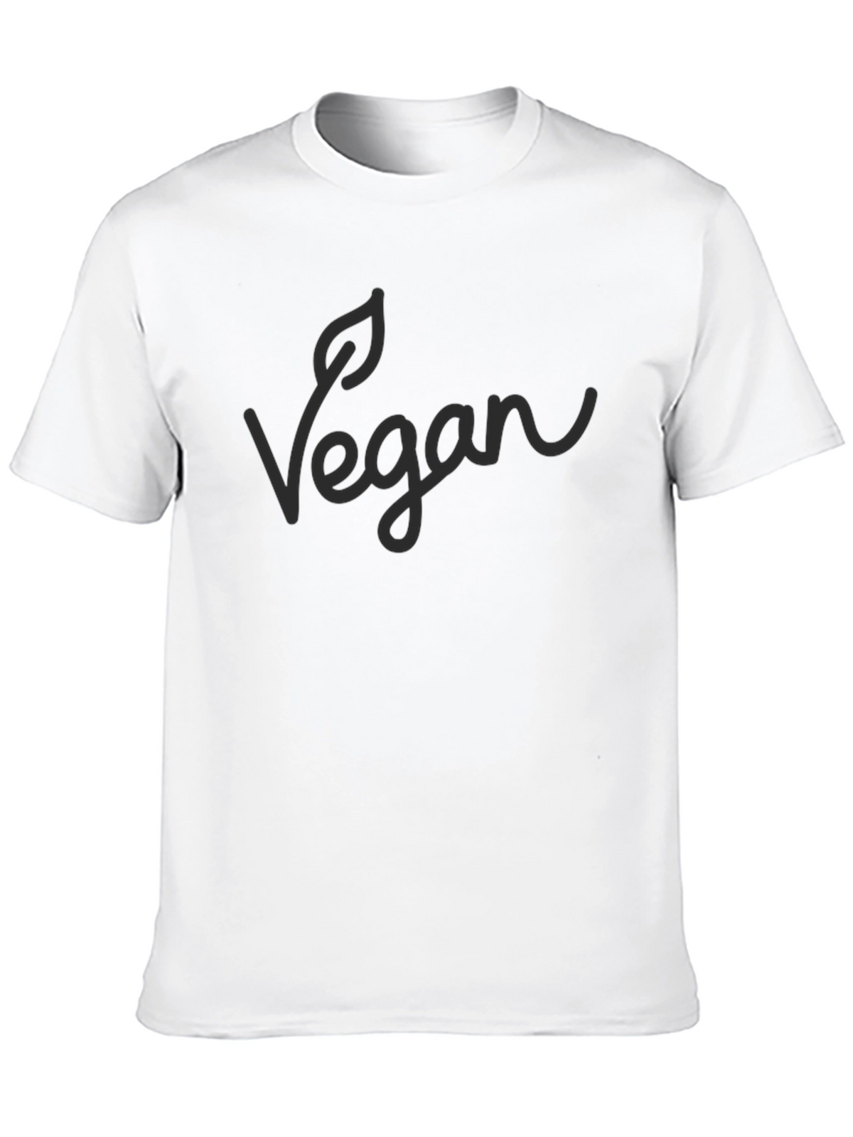 Vegan Graphic Tee - Black T-Shirt