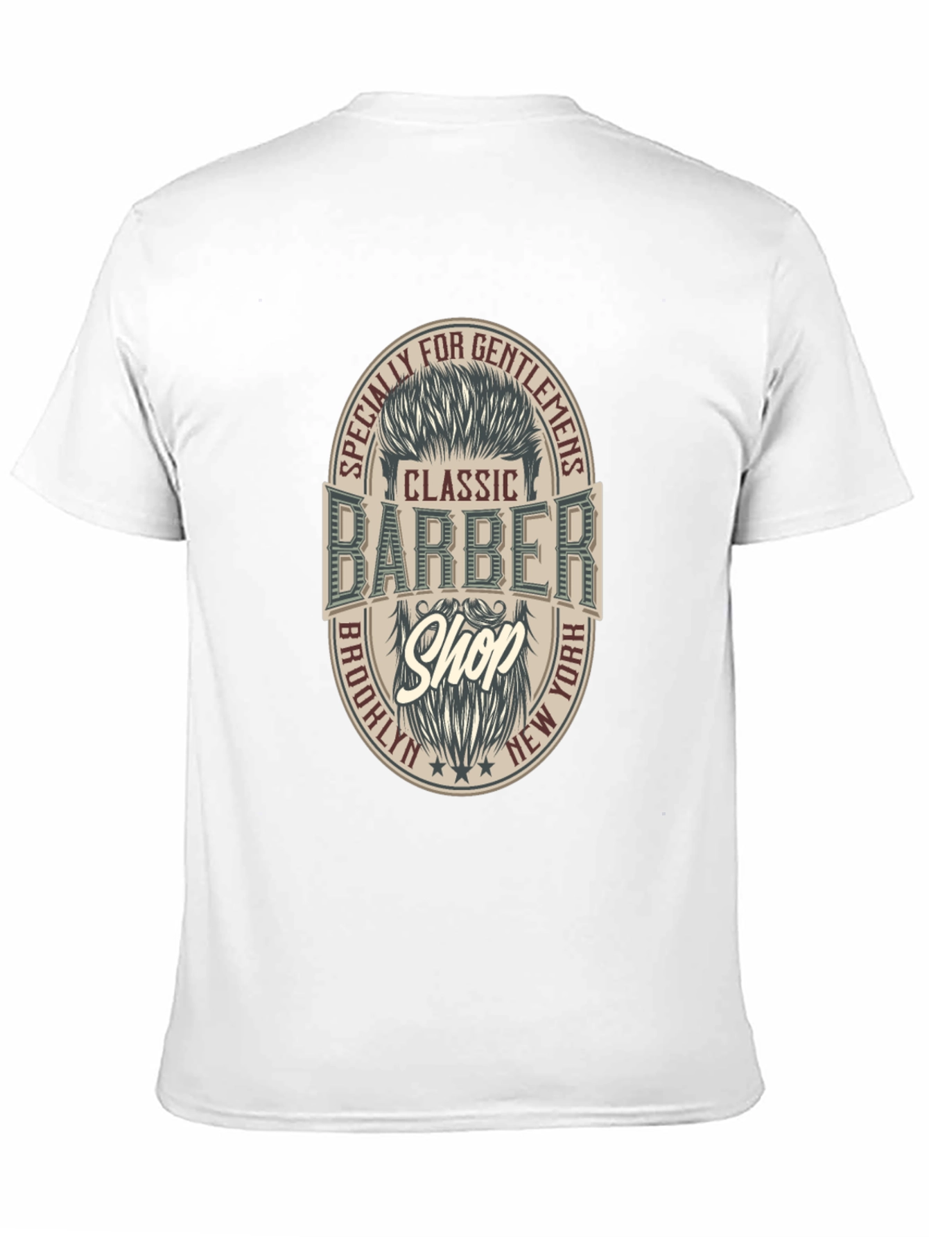 Classic Barber Shop Graphic T-Shirt