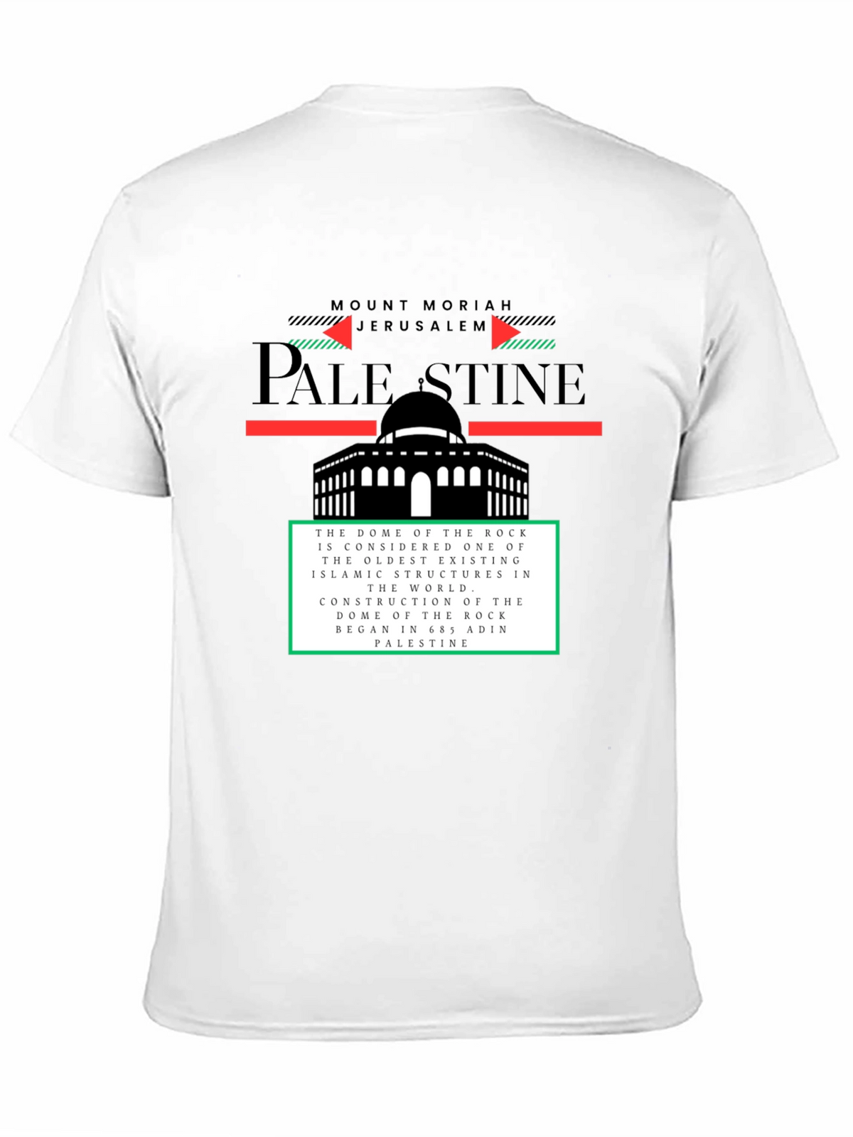 Palestine Dome of the Rock Graphic T-Shirt