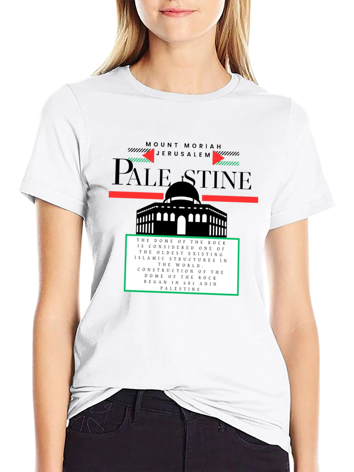 Palestine Dome of the Rock Graphic T-Shirt