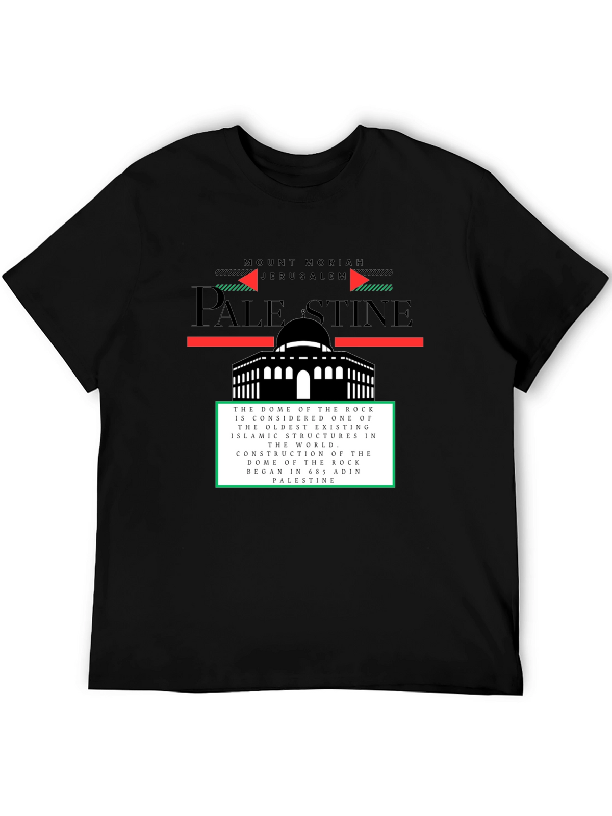 Palestine Dome of the Rock Graphic T-Shirt