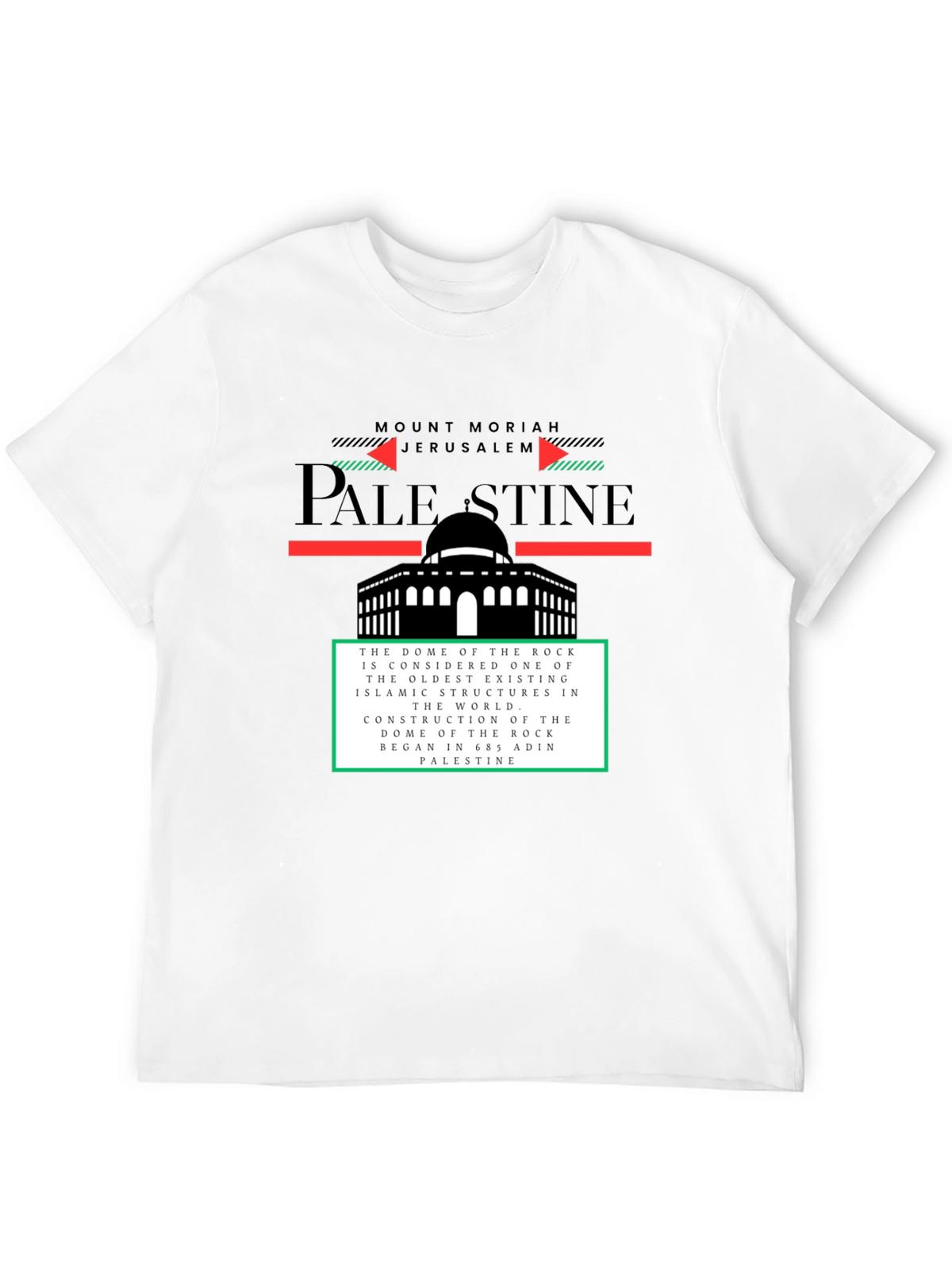Palestine Dome of the Rock Graphic T-Shirt