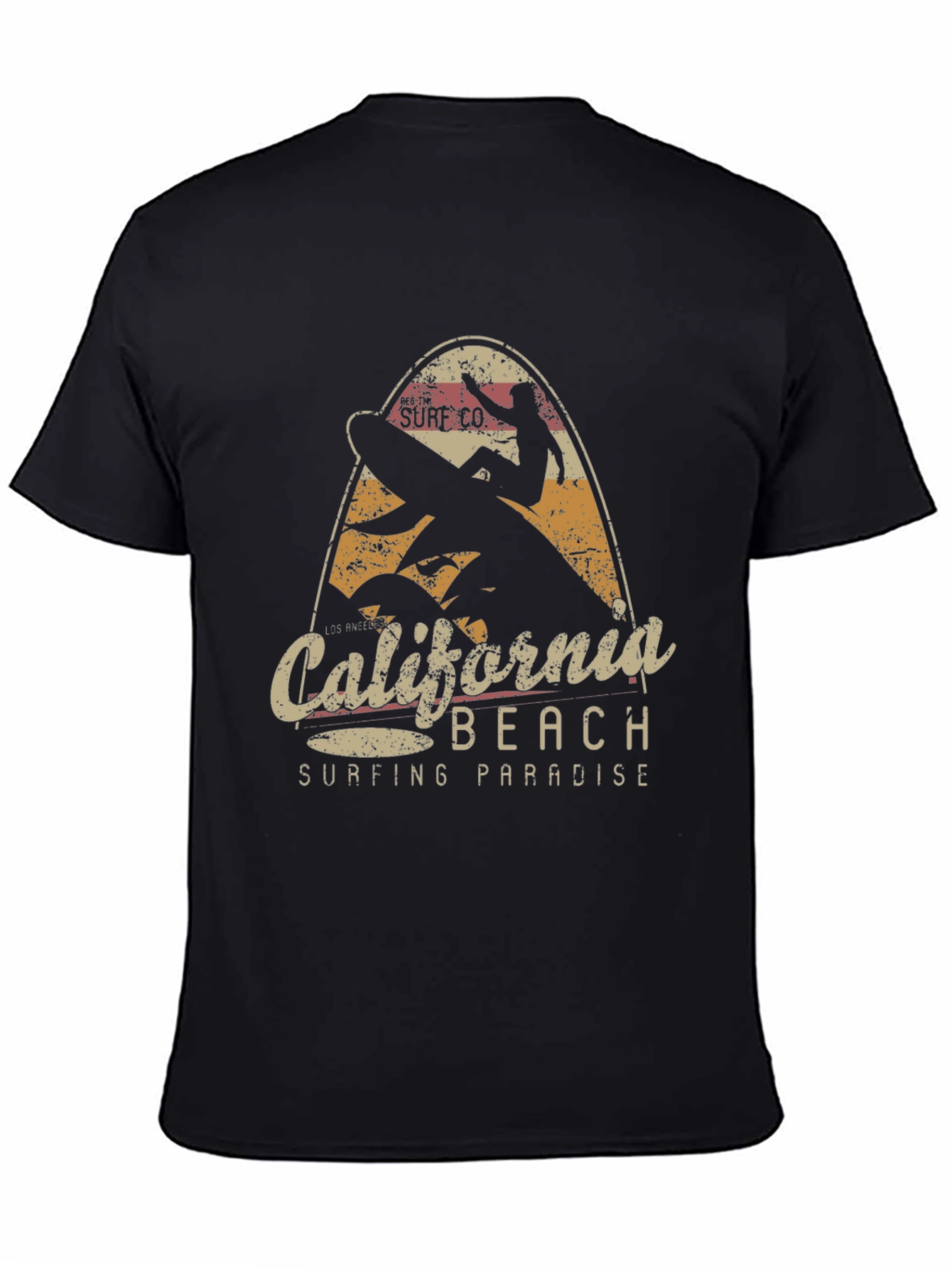 California Beach Surfing T-Shirt