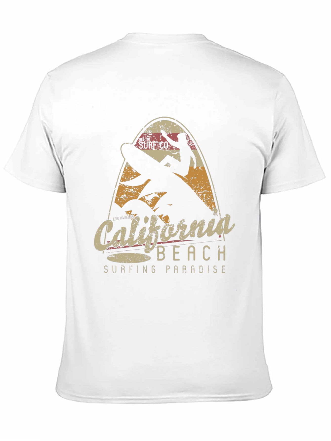 California Beach Surfing T-Shirt