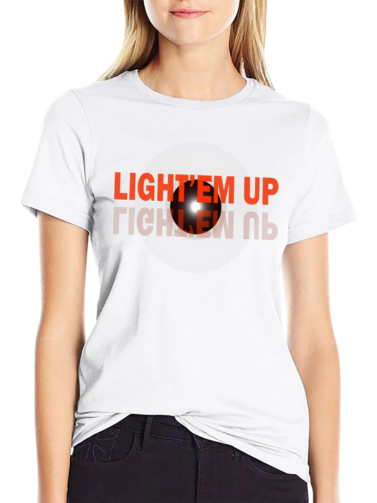 Lightem Up Graphic Tee - Bold Statement T-Shirt