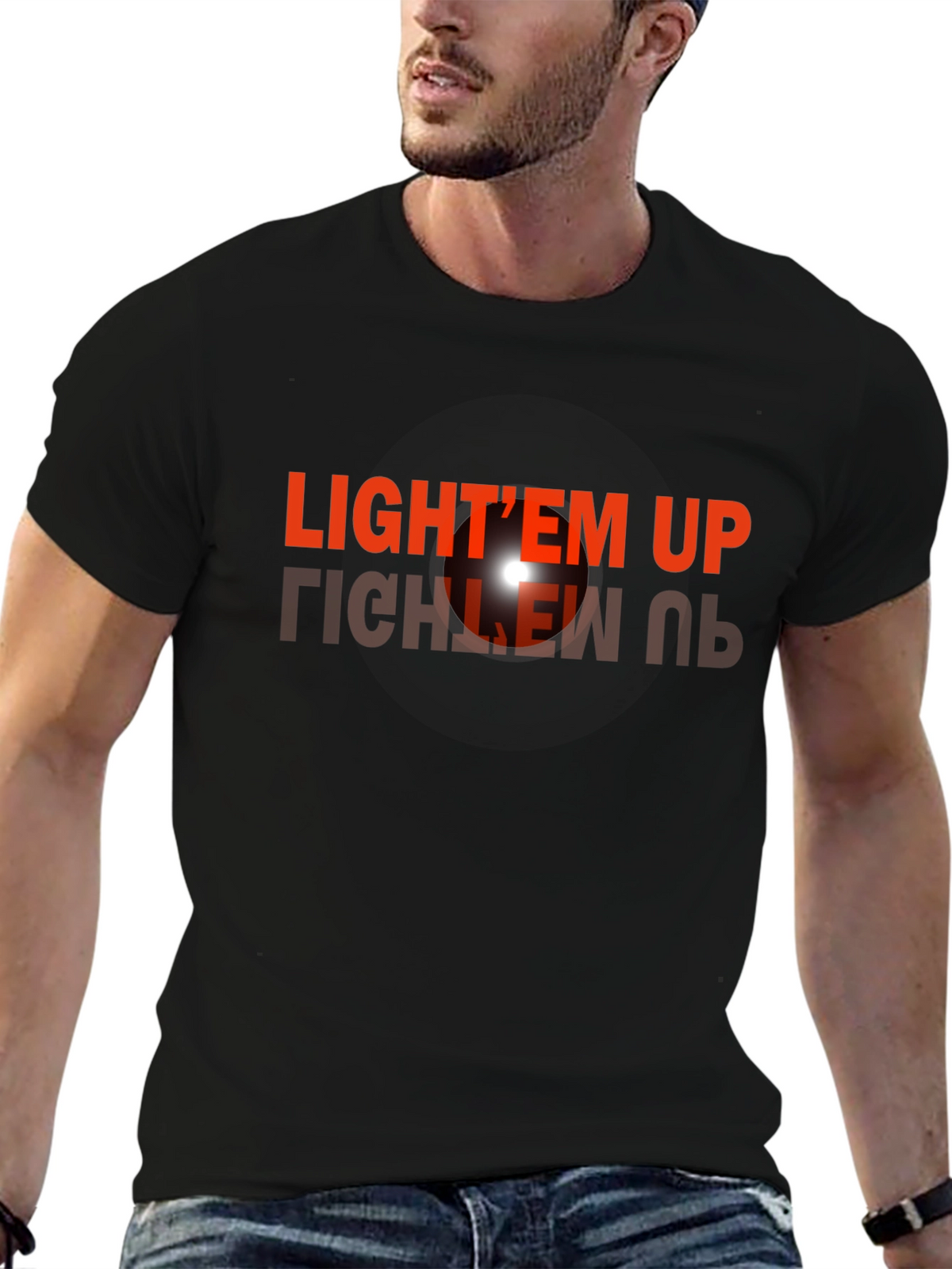 Lightem Up Graphic Tee - Bold Statement T-Shirt