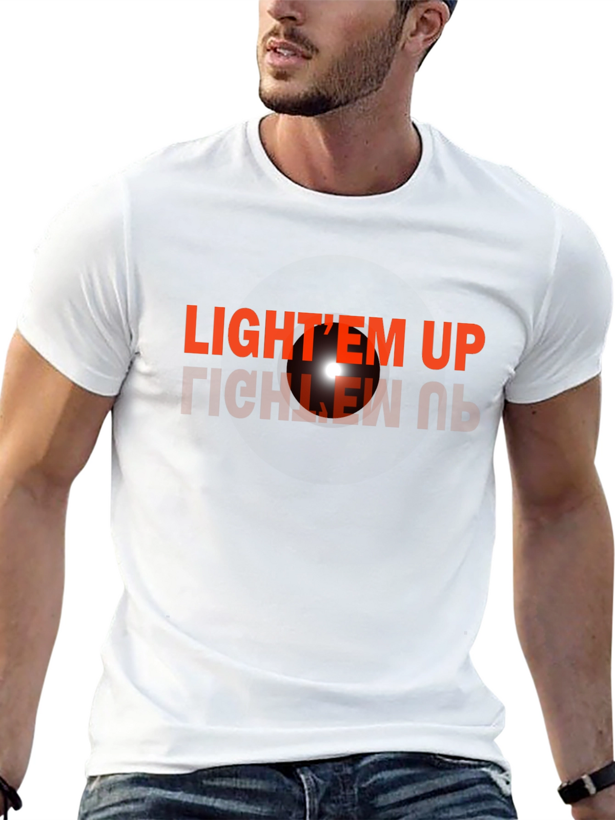 Lightem Up Graphic Tee - Bold Statement T-Shirt