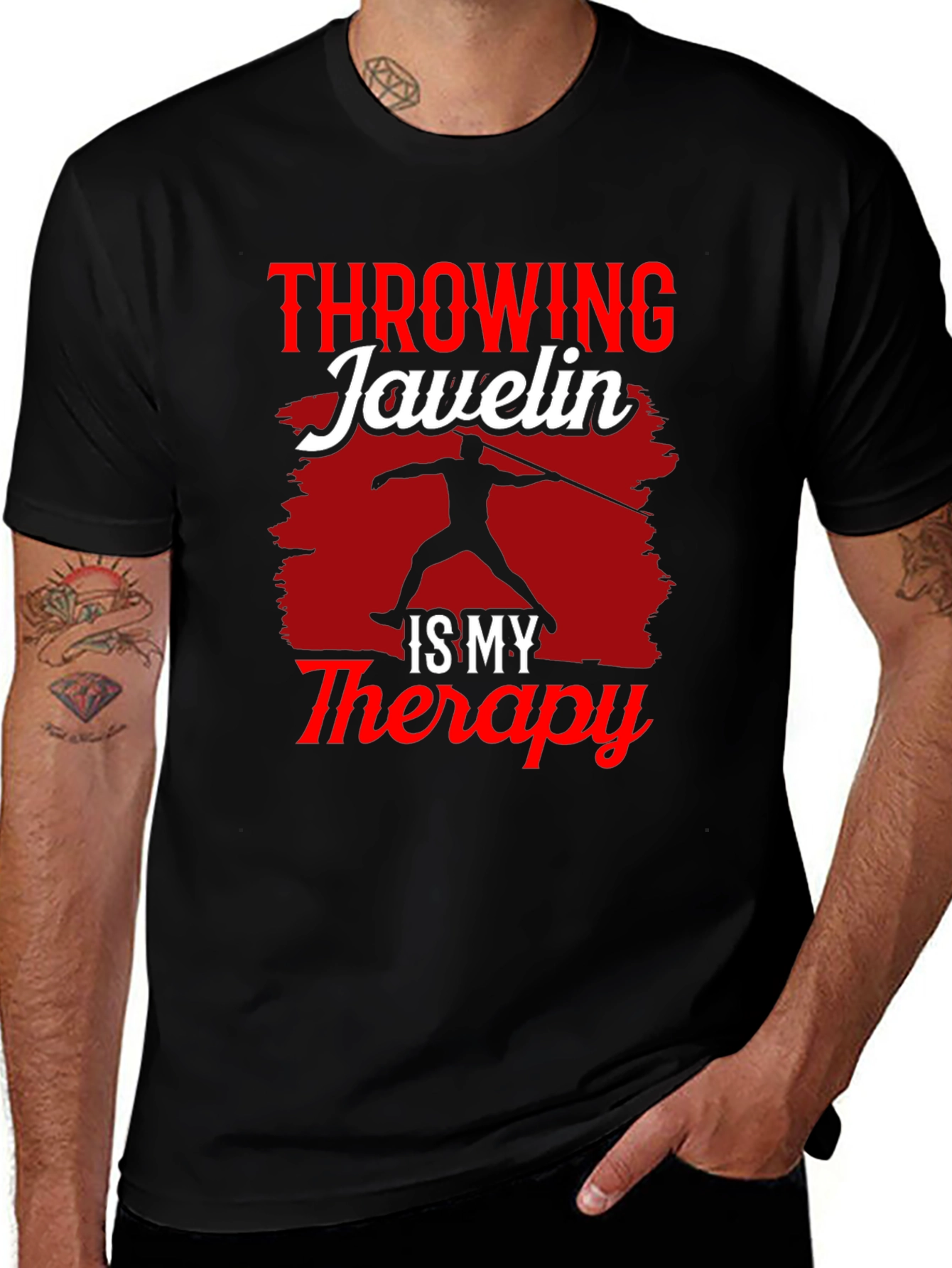 Throwing Javelin Therapy T-Shirt