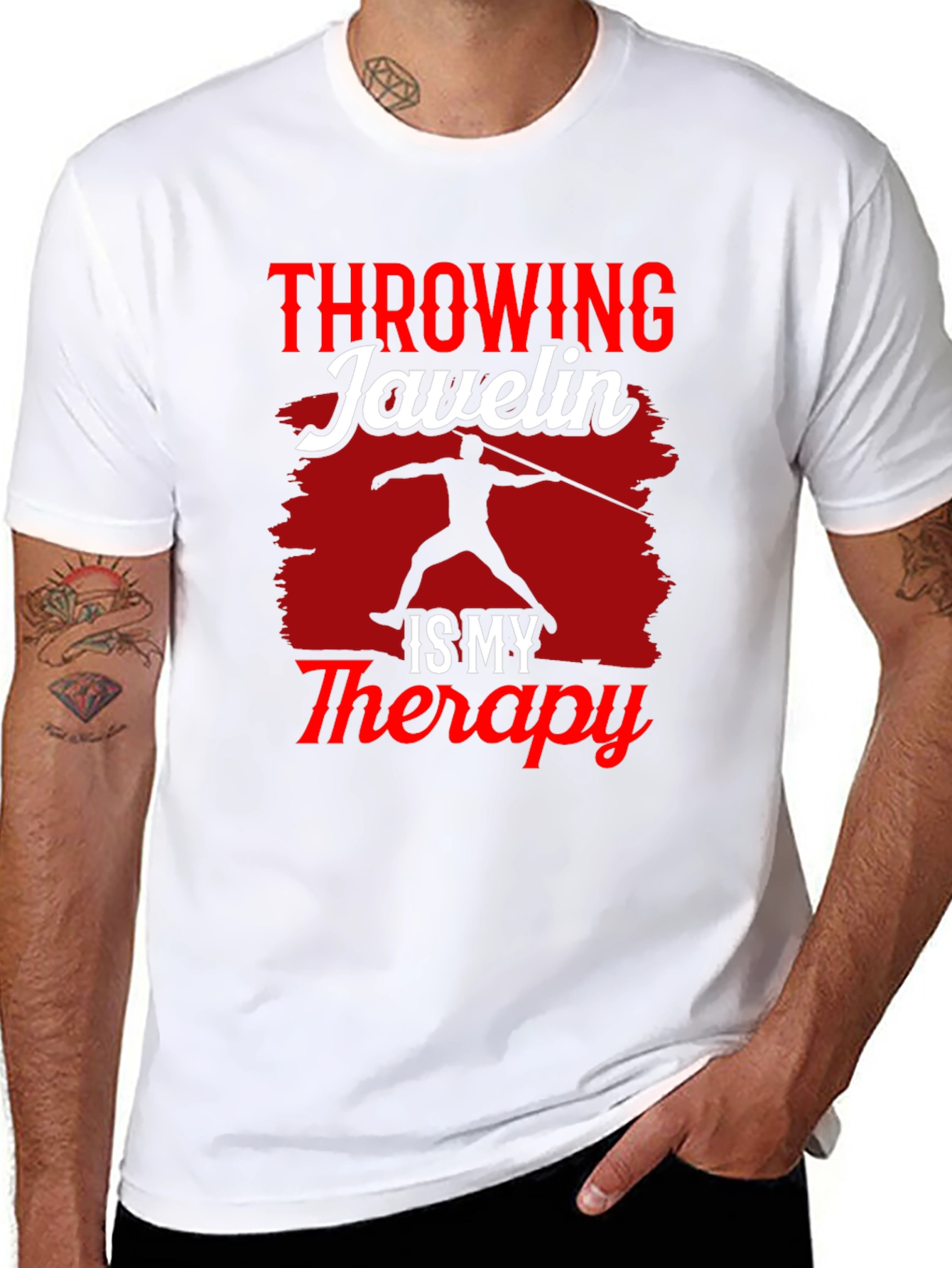Throwing Javelin Therapy T-Shirt