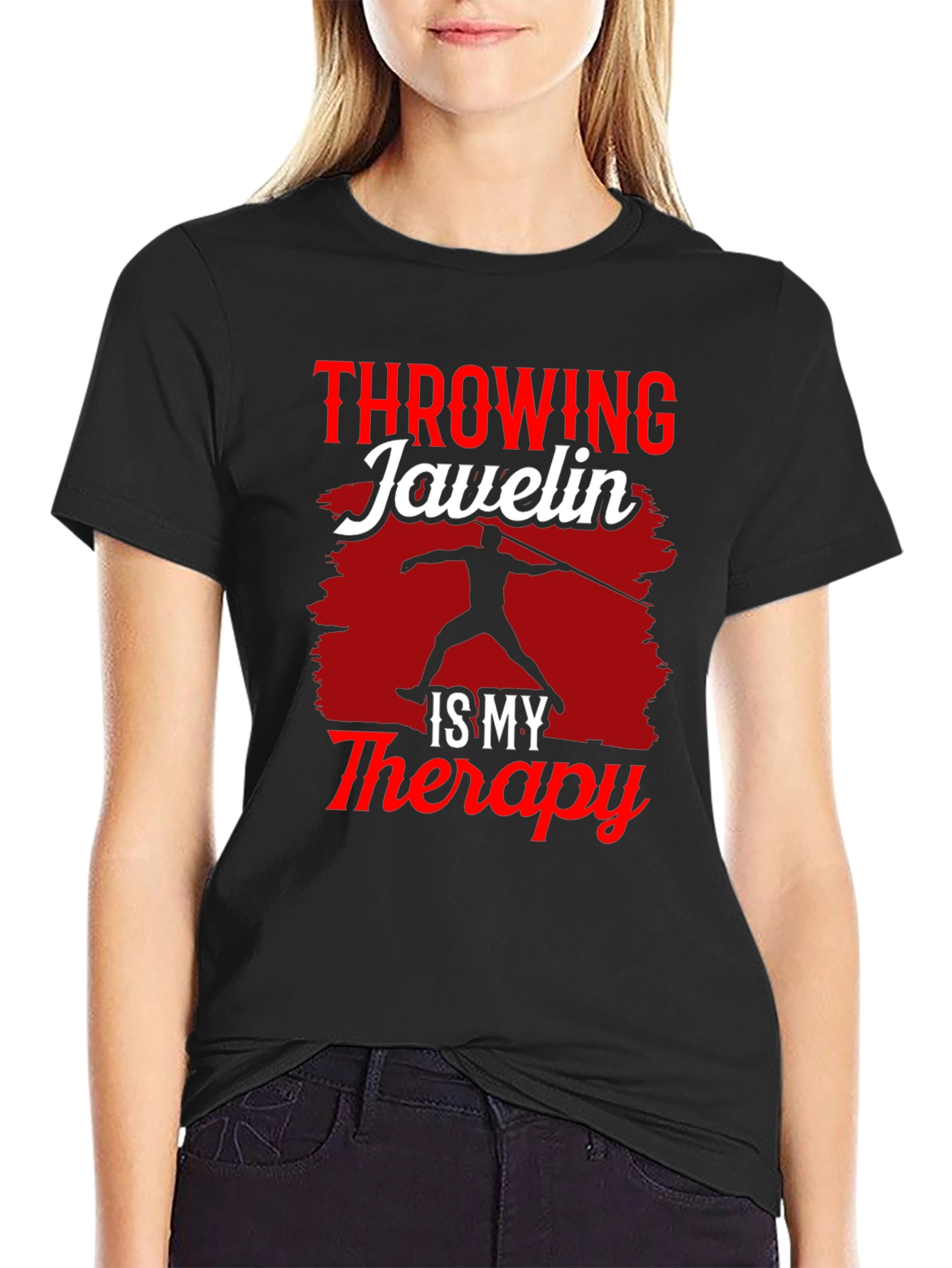 Throwing Javelin Therapy T-Shirt
