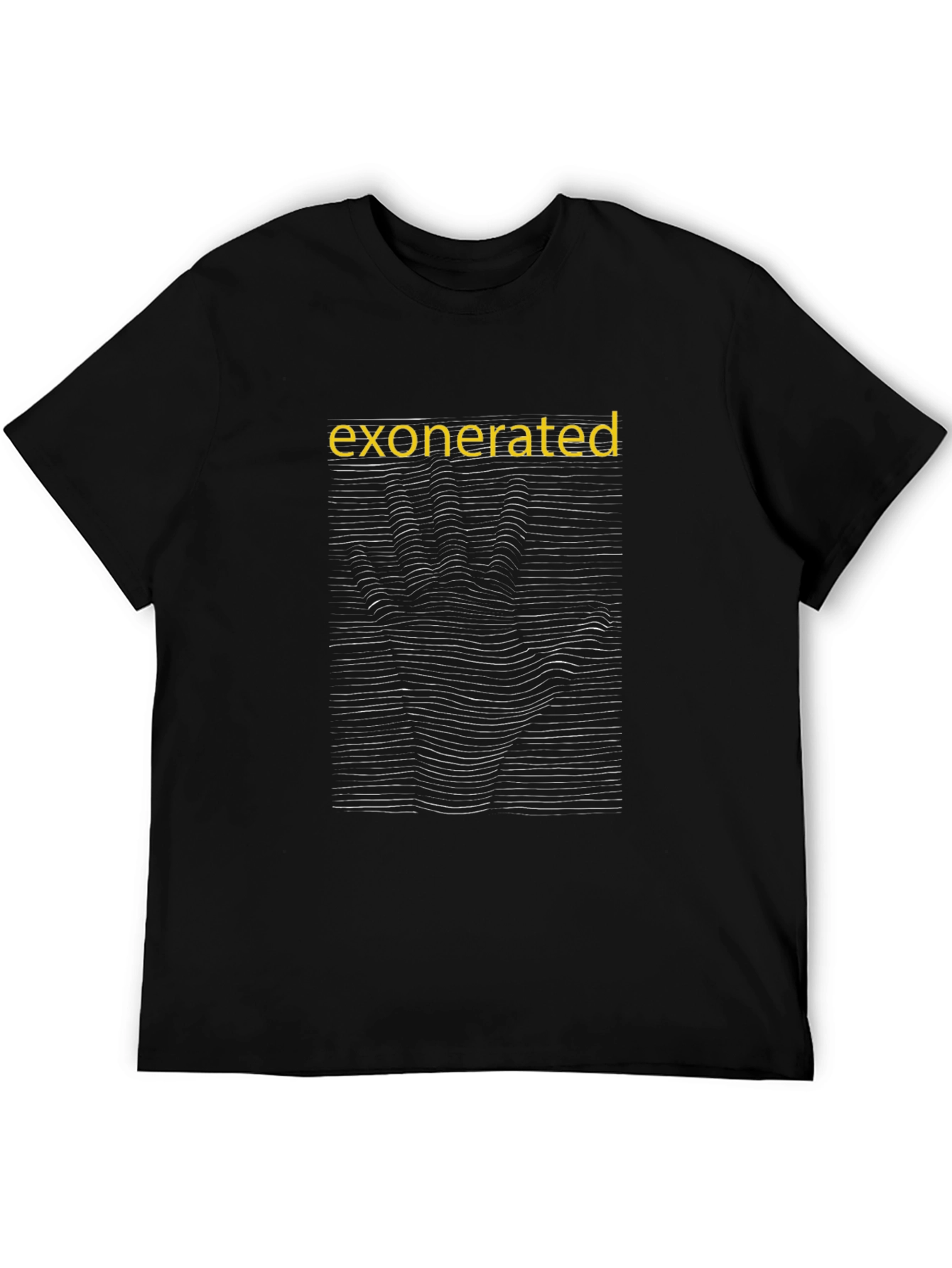 Exonerated Graphic Tee - Black