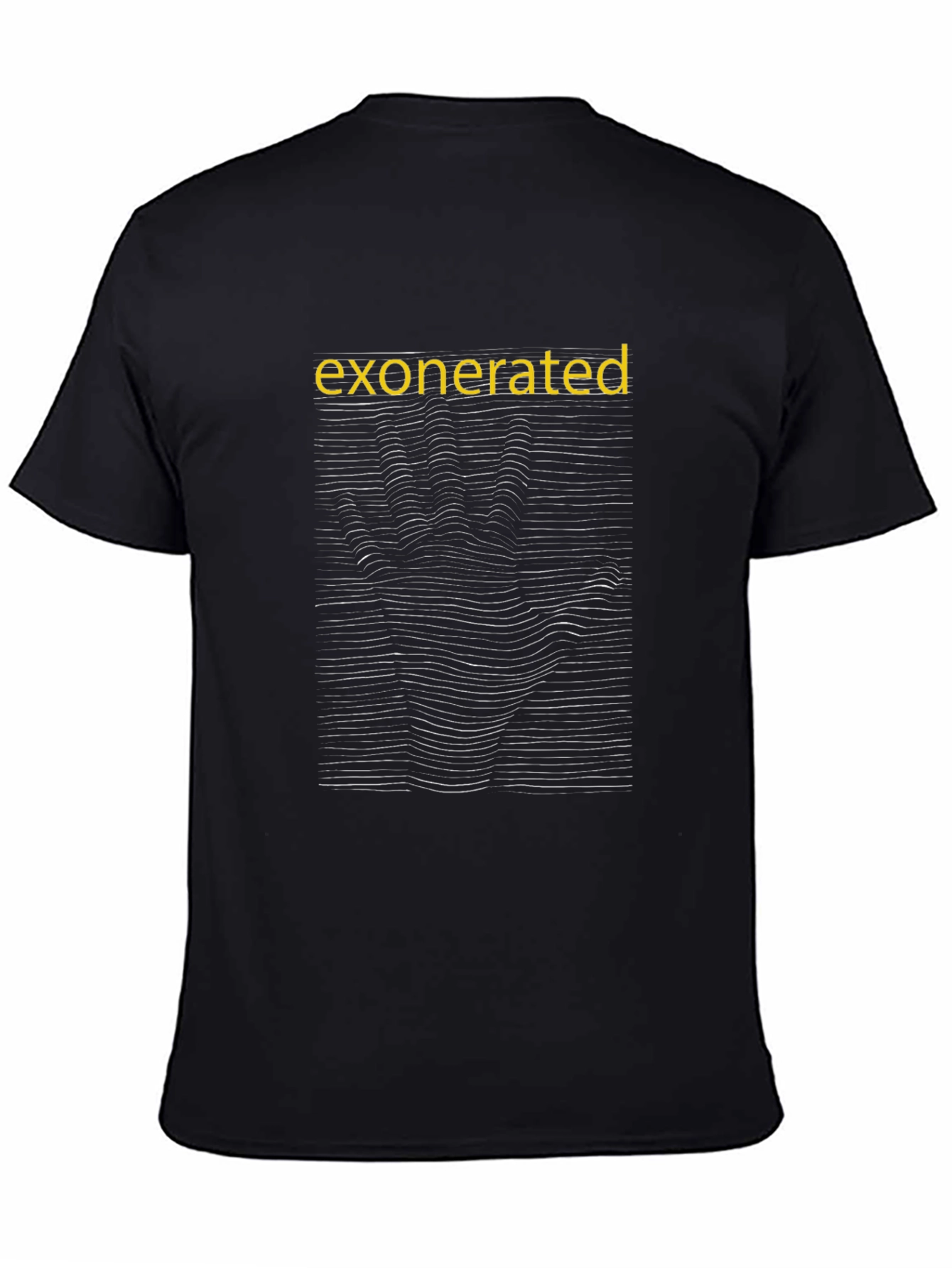 Exonerated Graphic Tee - Black
