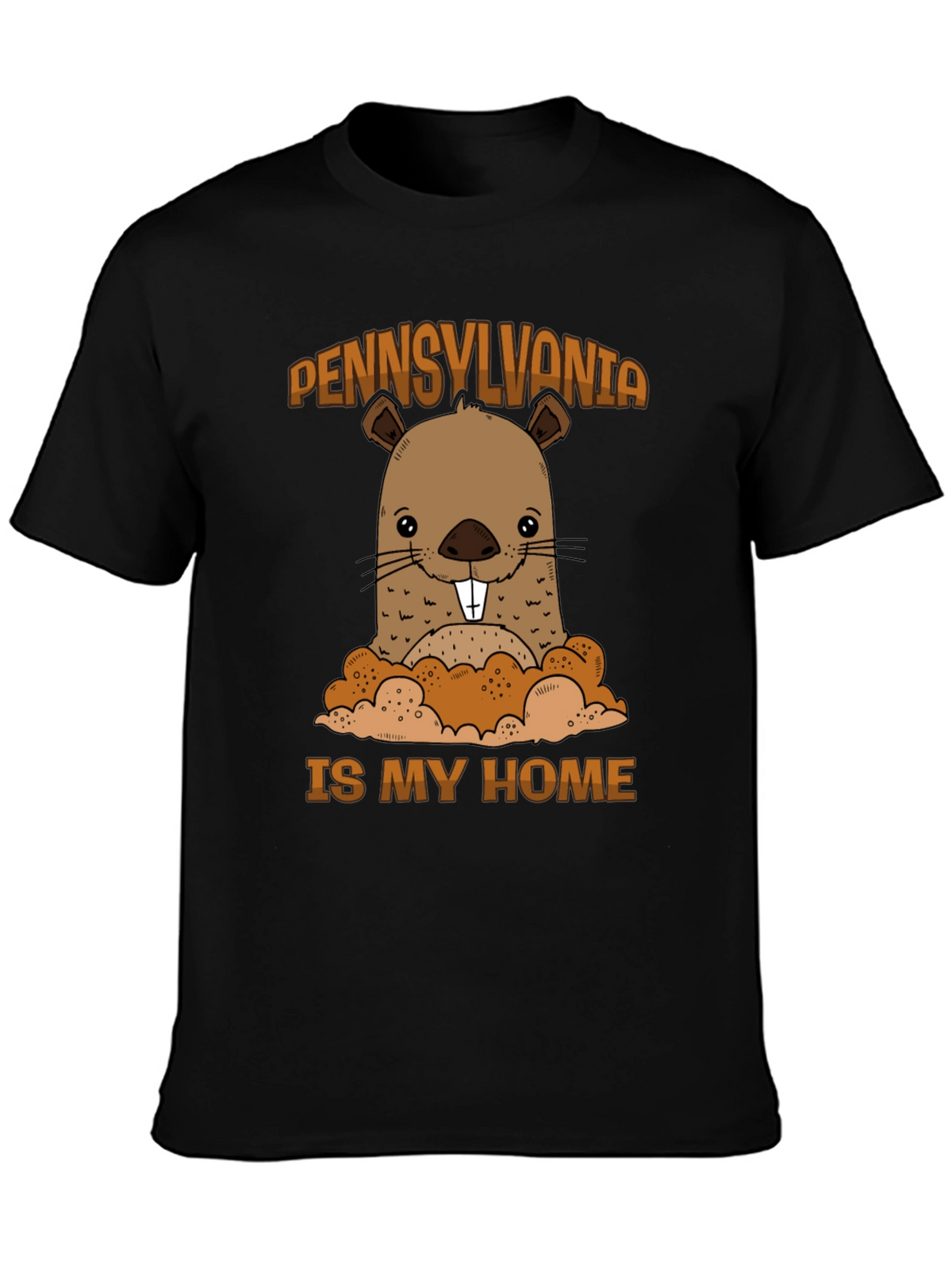 Pennsylvania Groundhog Graphic Tee