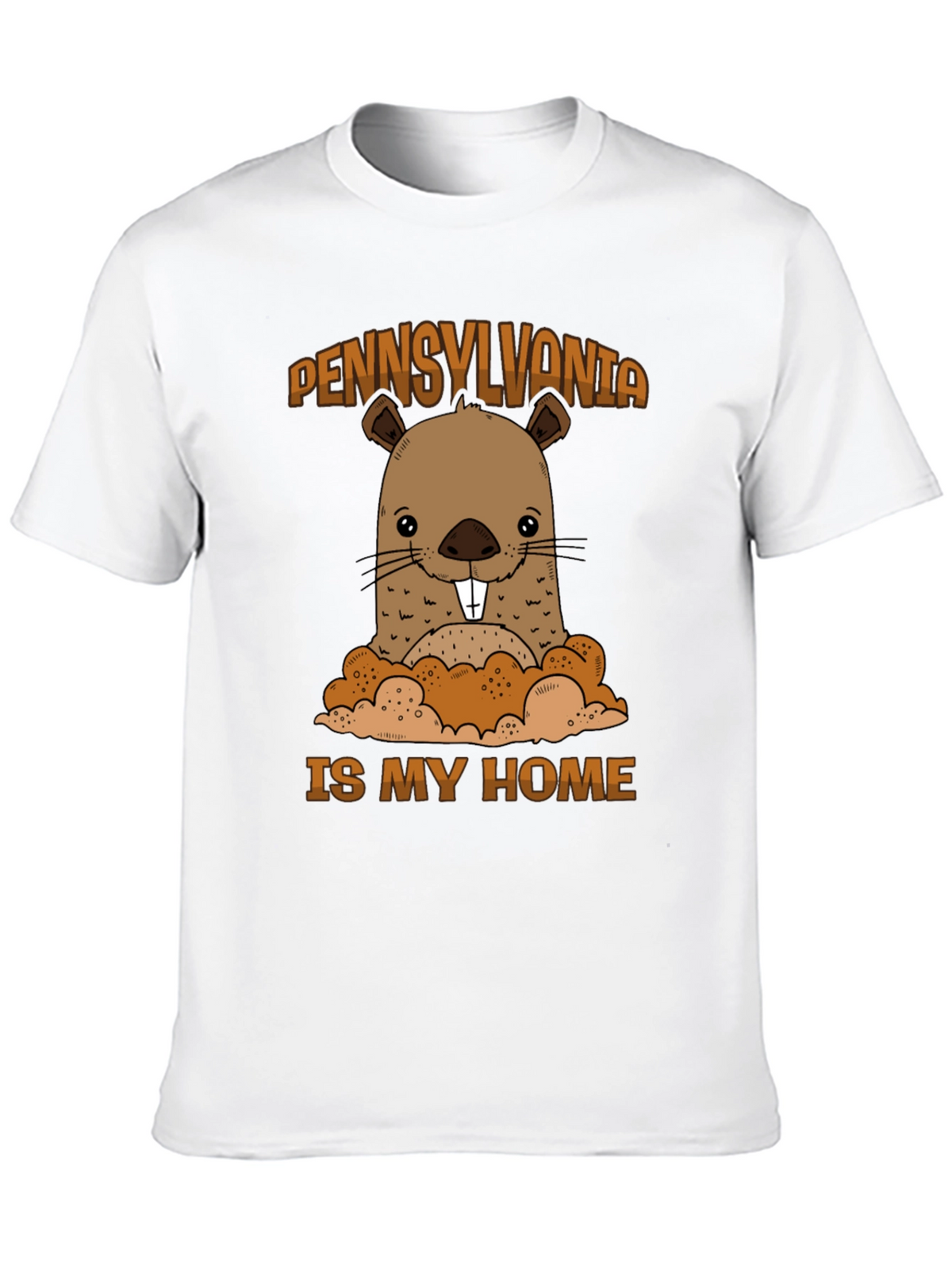 Pennsylvania Groundhog Graphic Tee