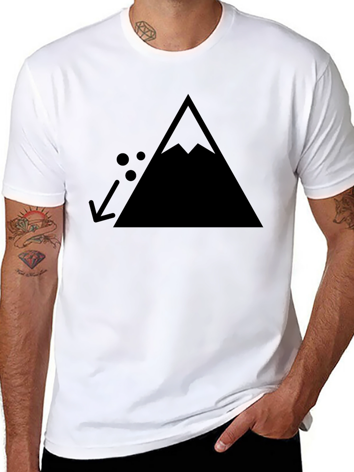 Avalanche Mountain Graphic T-Shirt