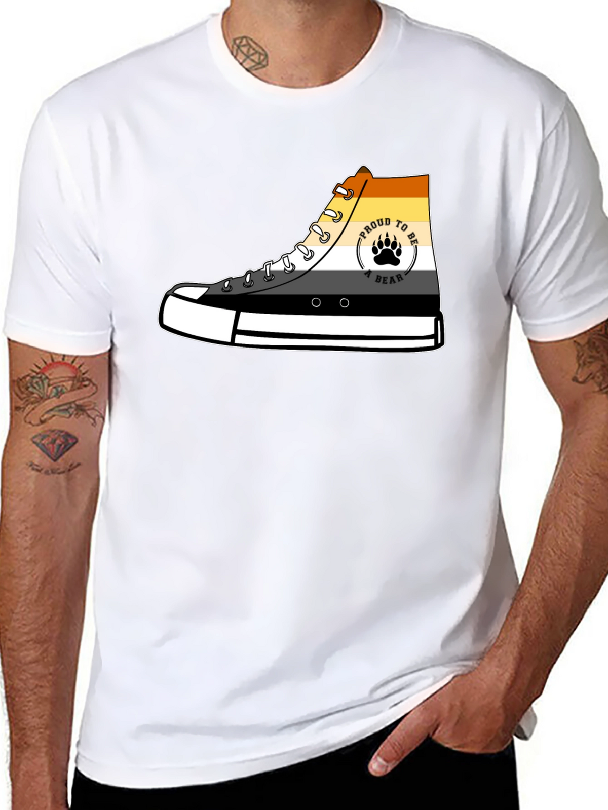 Bear Pride Sneaker T-Shirt