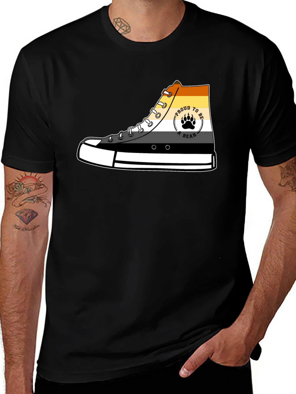 Bear Pride Sneaker T-Shirt