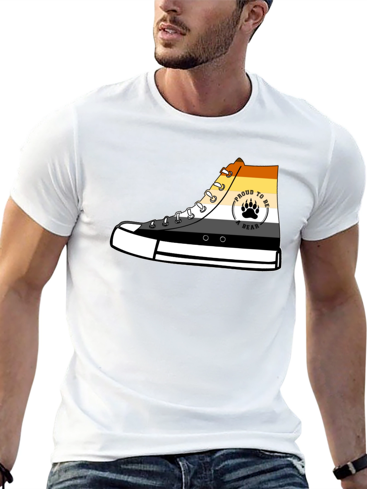 Bear Pride Sneaker T-Shirt