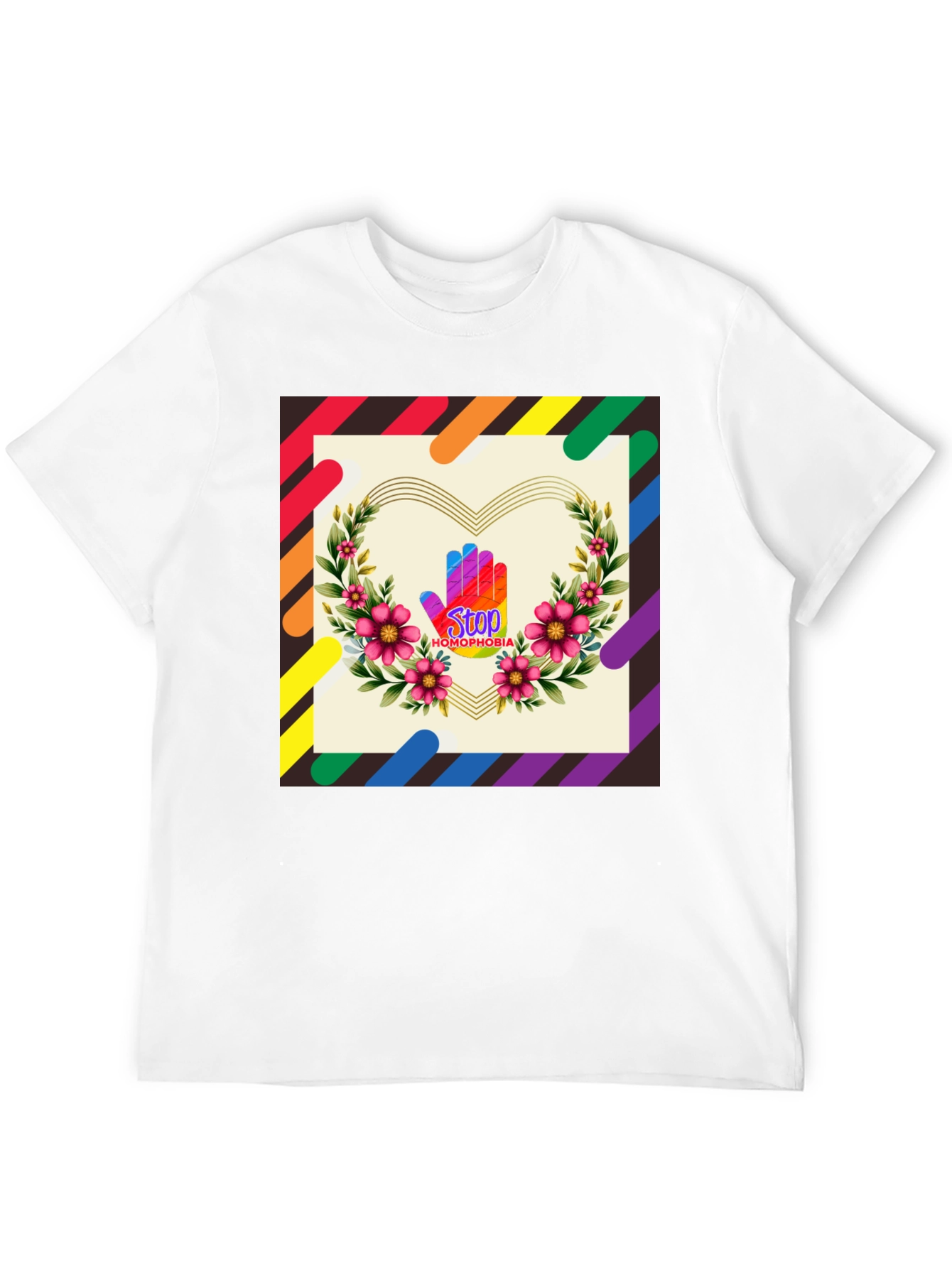 Stop Homophobia Pride T-Shirt