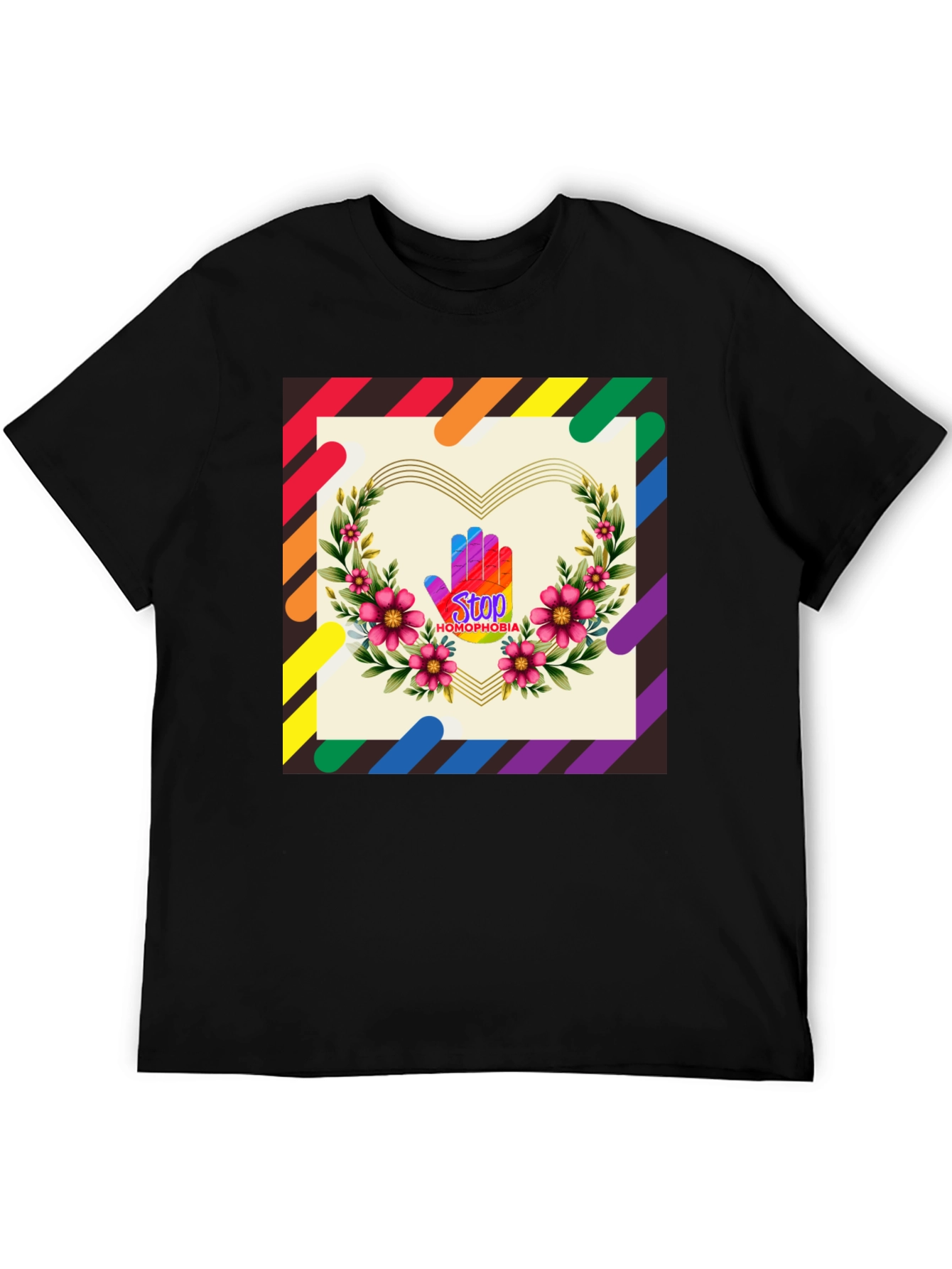 Stop Homophobia Pride T-Shirt