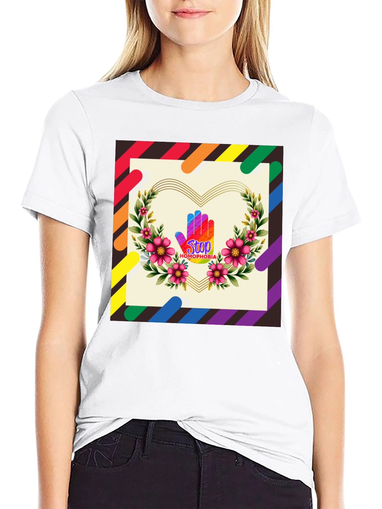 Stop Homophobia Pride T-Shirt