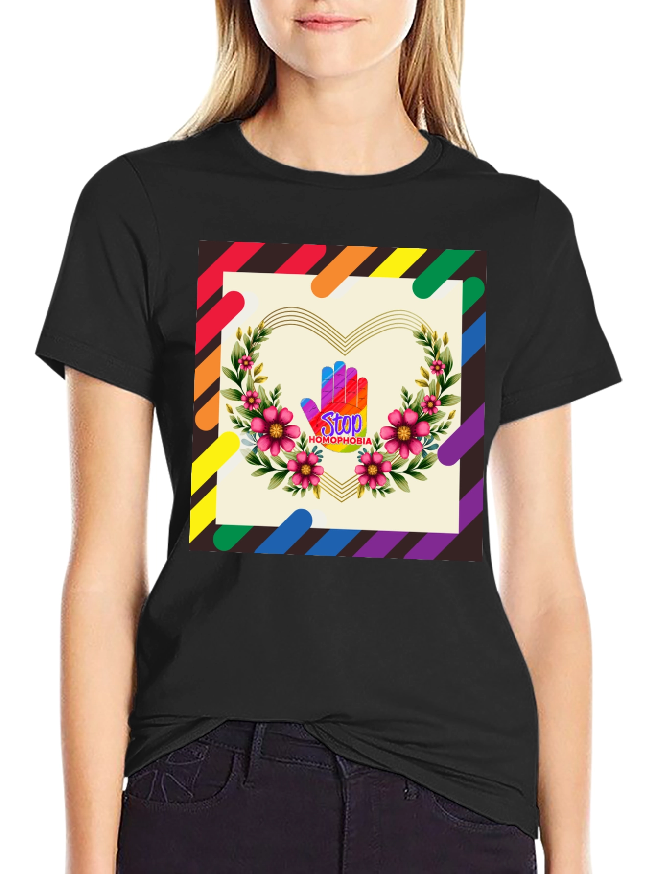 Stop Homophobia Pride T-Shirt