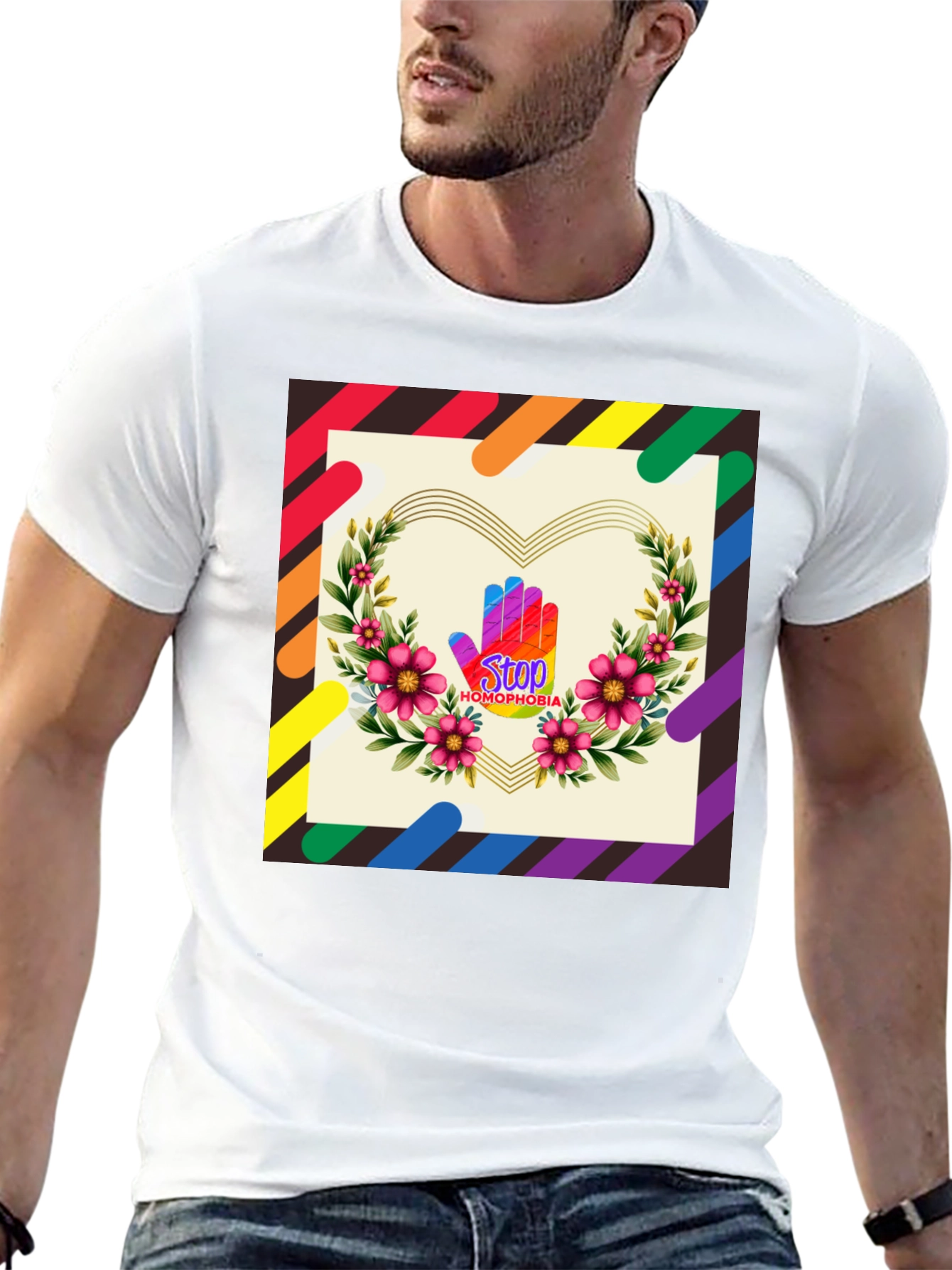 Stop Homophobia Pride T-Shirt