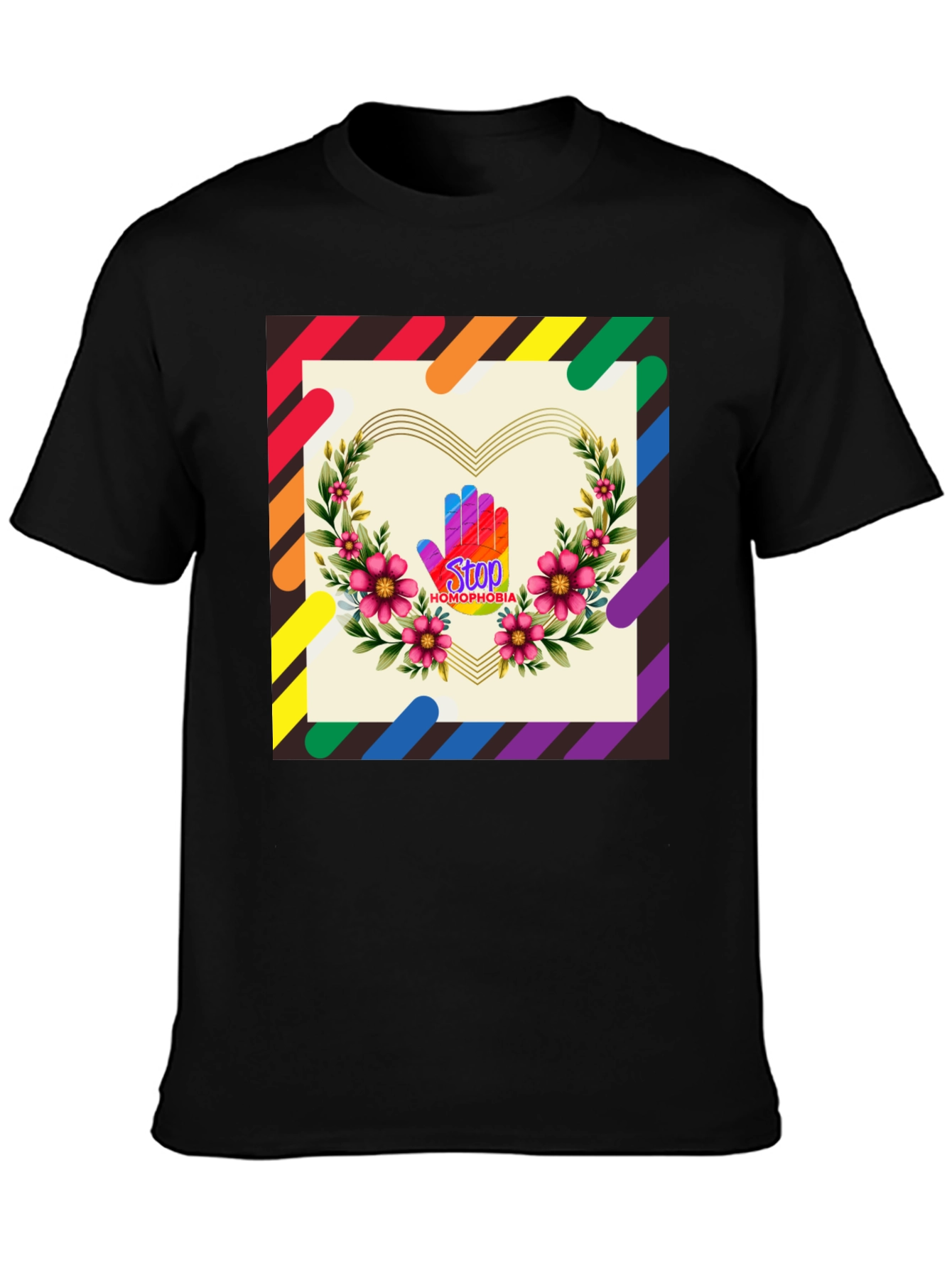 Stop Homophobia Pride T-Shirt