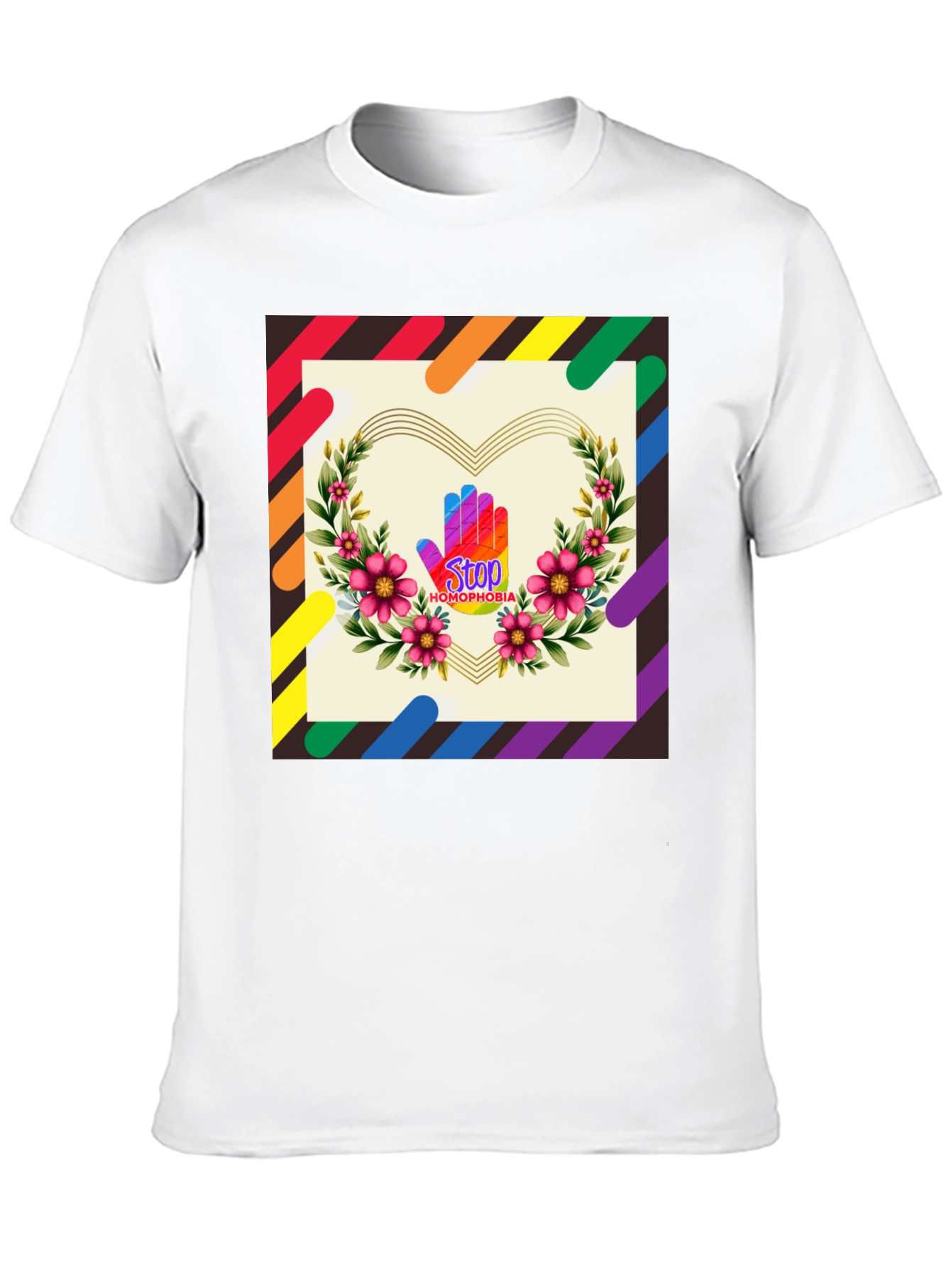 Stop Homophobia Pride T-Shirt