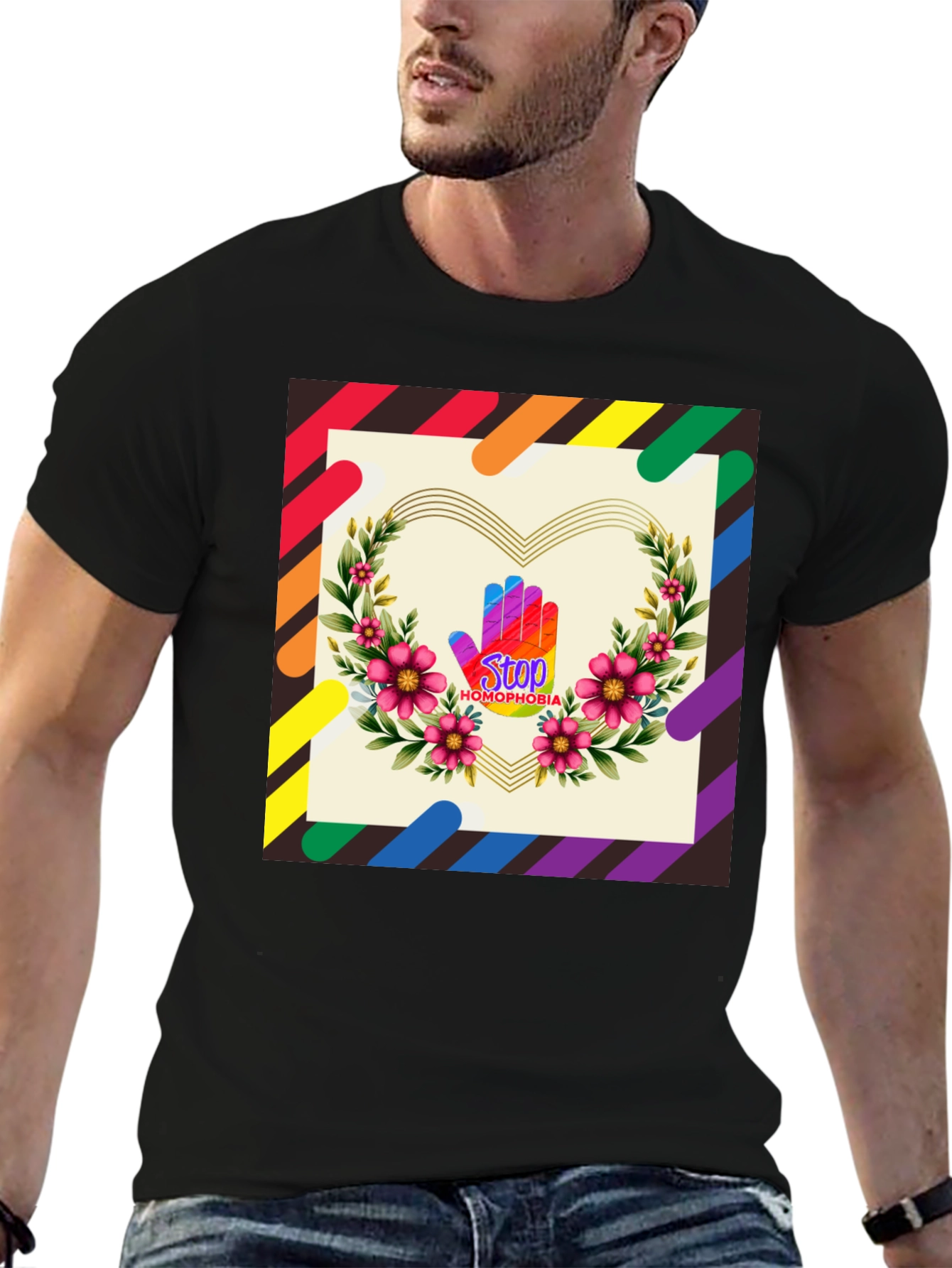 Stop Homophobia Pride T-Shirt