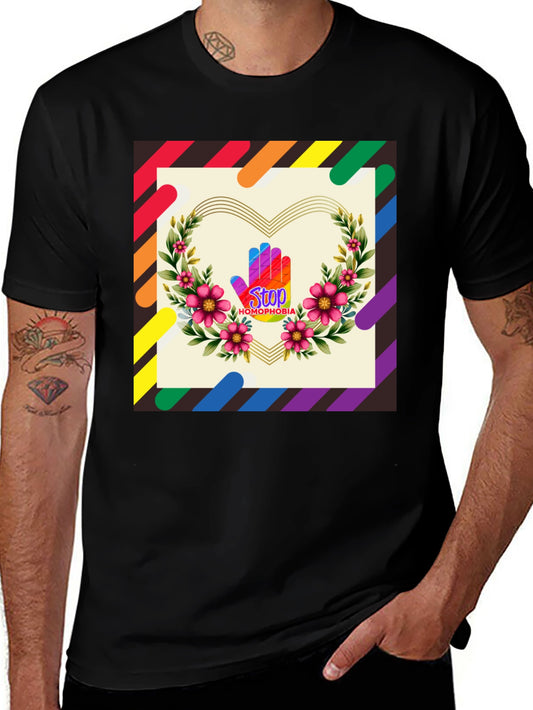 Stop Homophobia Pride T-Shirt