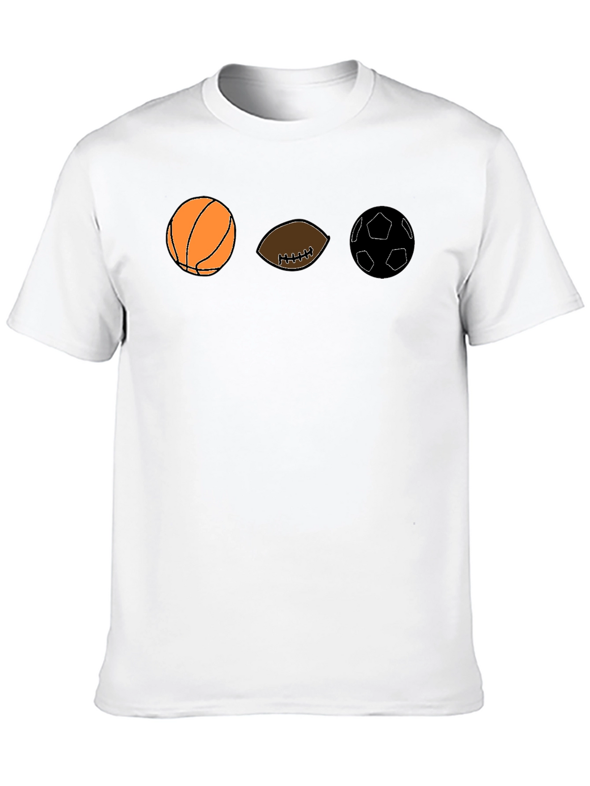 Sports Balls Graphic T-Shirt