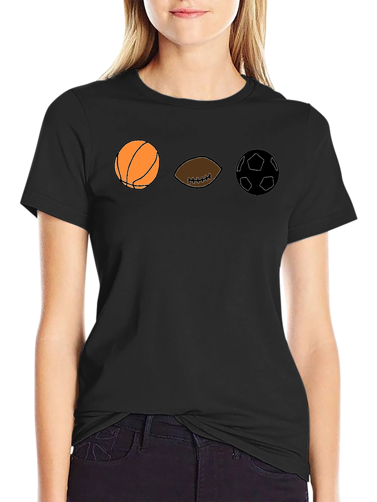 Sports Balls Graphic T-Shirt