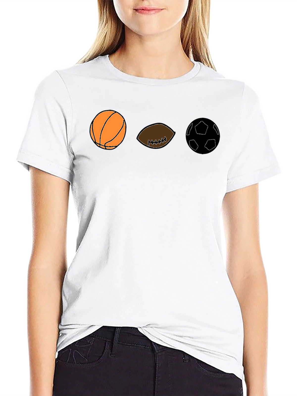 Sports Balls Graphic T-Shirt